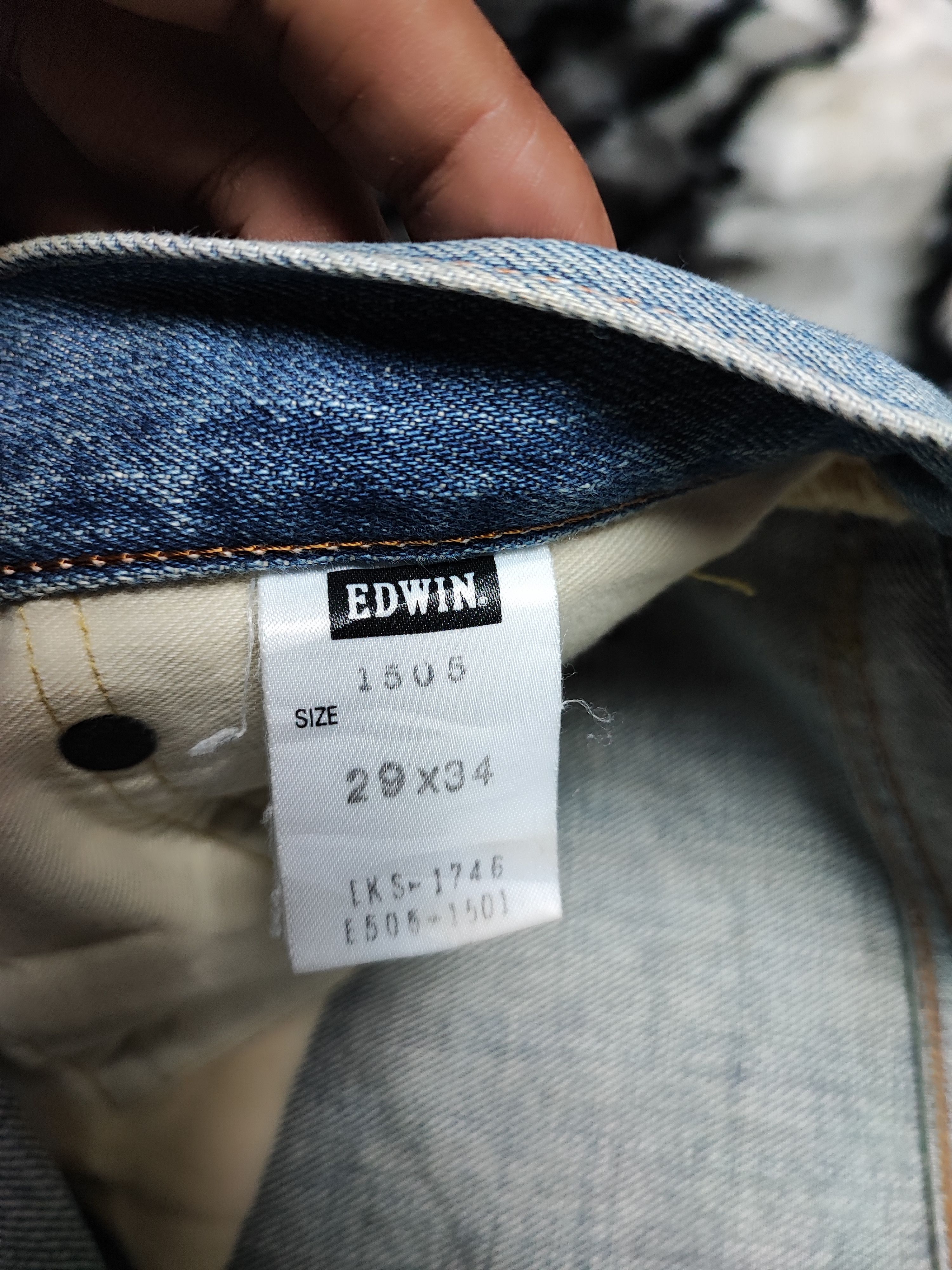 Edwin × Self Edge Edwin Selvedge 505 Denim Jeans Size US 29 - 16 Thumbnail