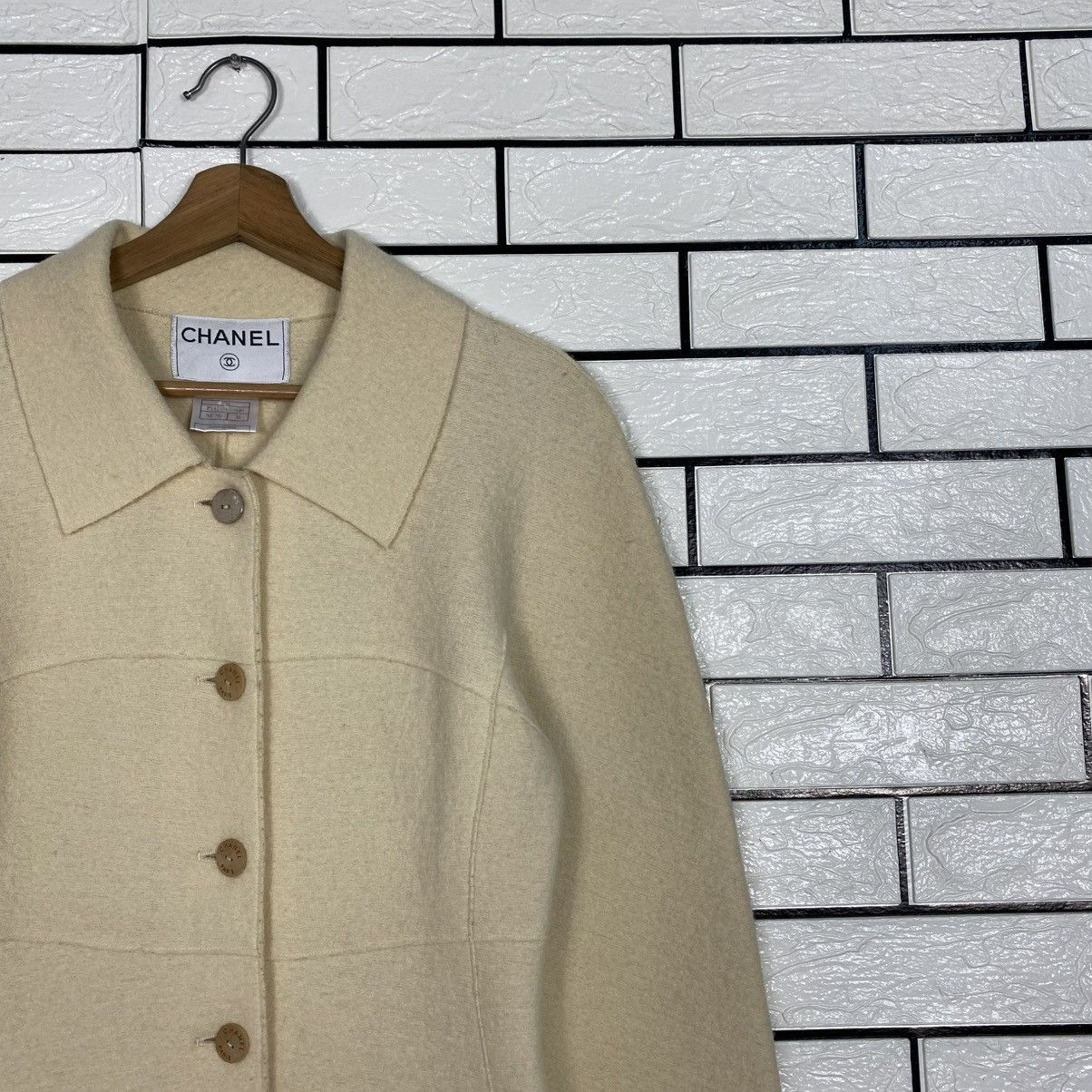 Chanel 🔥VINTAGE LONG JACKET DRESS BUTTON CHANEL WOOL Size XS / US 0-2 / IT 36-38 - 7 Thumbnail