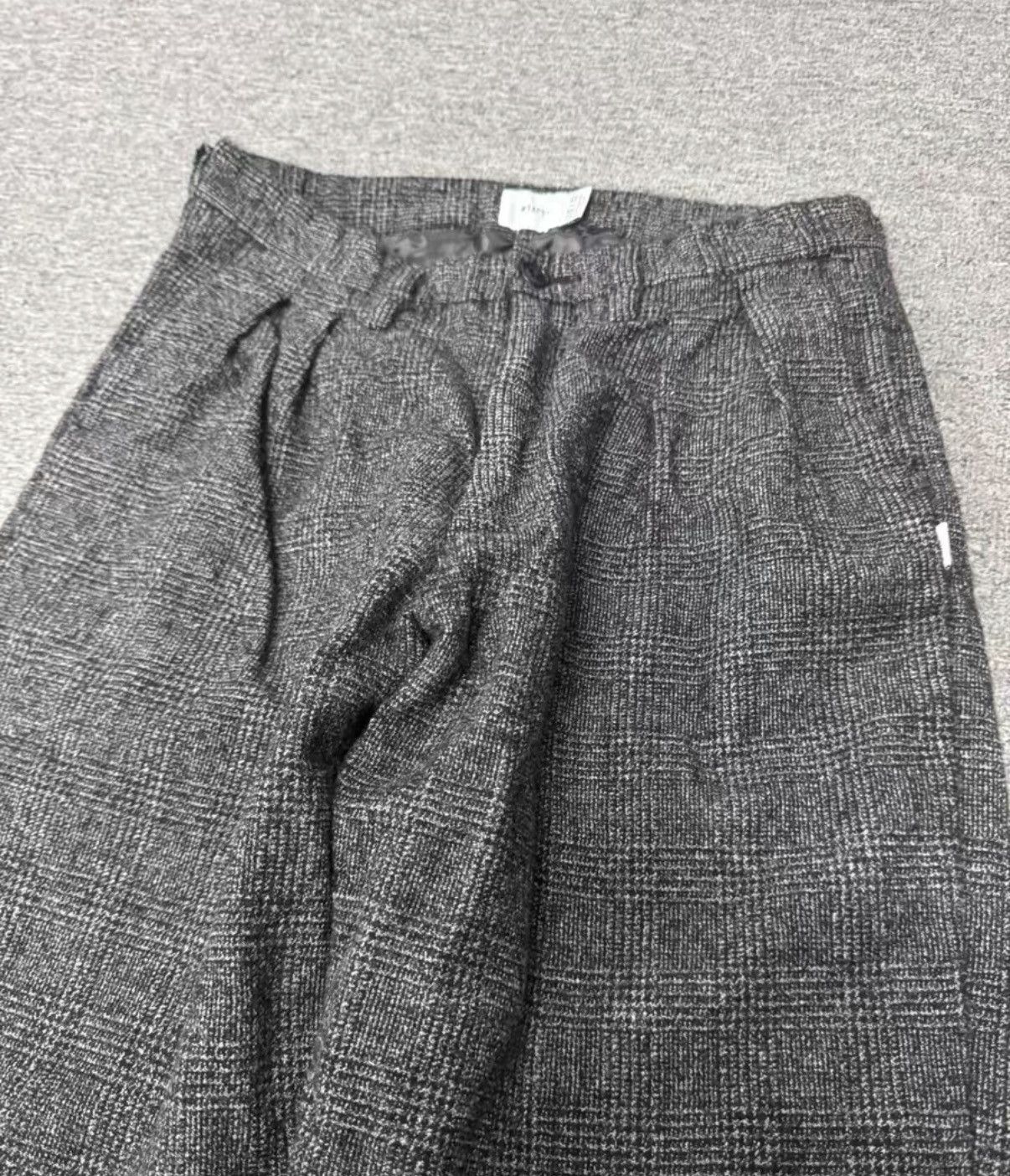 Wtaps WTAPS 20SS Tuck Plaid Wool Trousers J16 Size US 32 / EU 48 - 2 Thumbnail