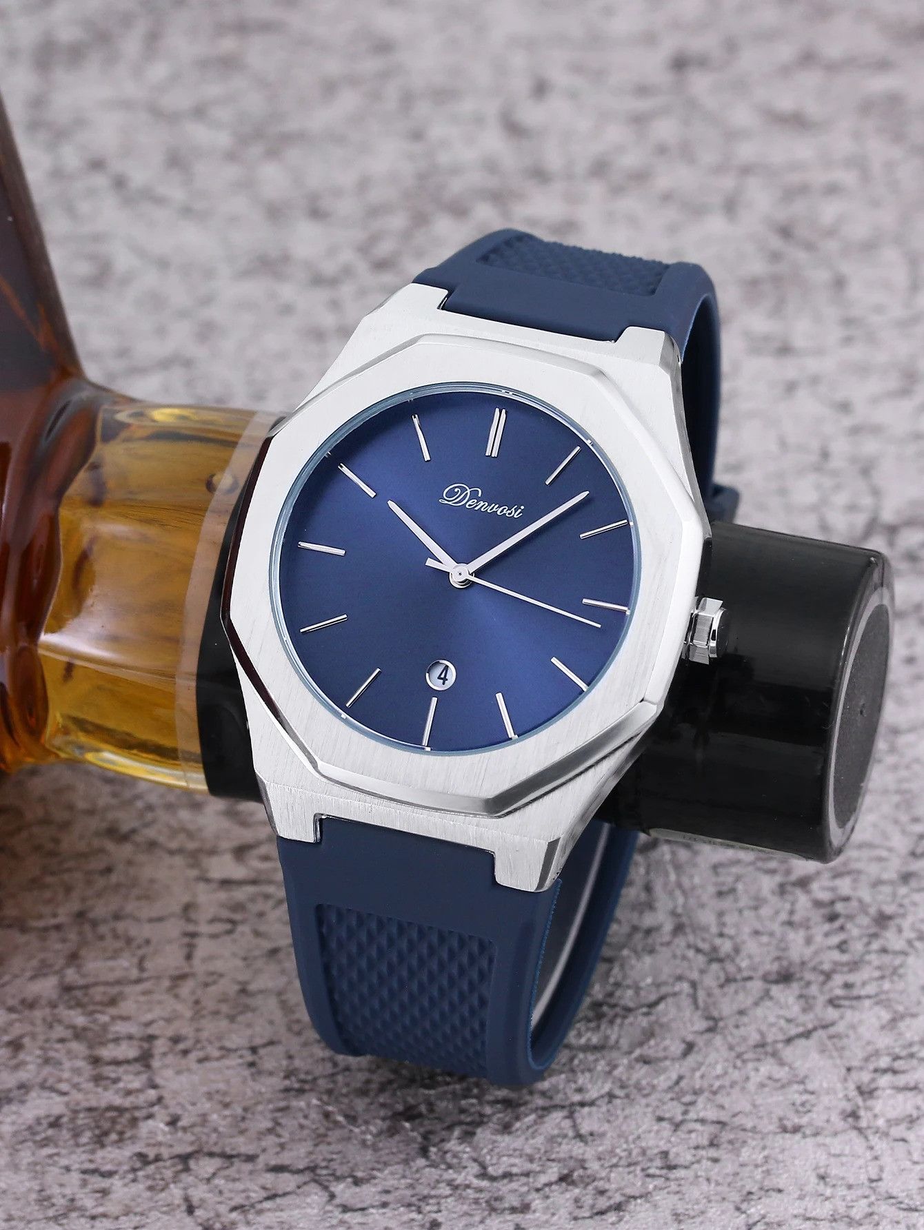 Luxury Sports Quartz Watch For Men in Blue