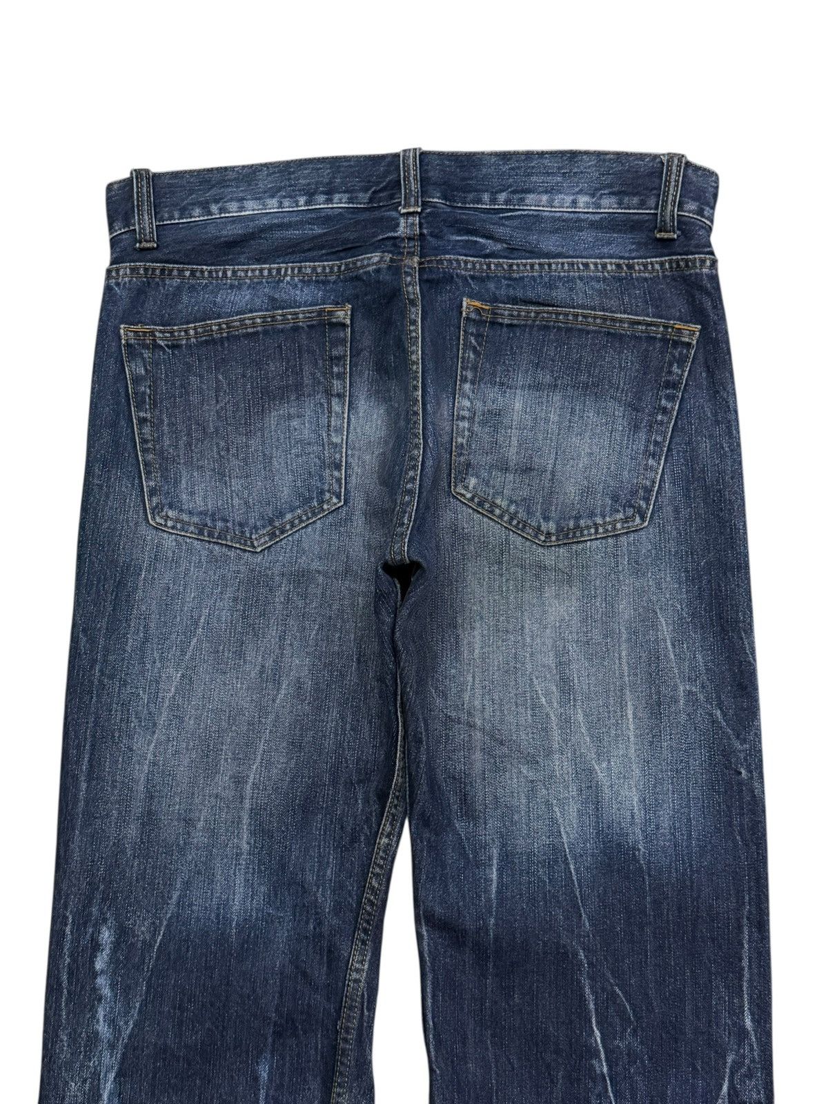 Japanese Brand Vintage Japanese Brand Y2K Distressed Denim jeans | W35 Size US 35 - 5 Thumbnail