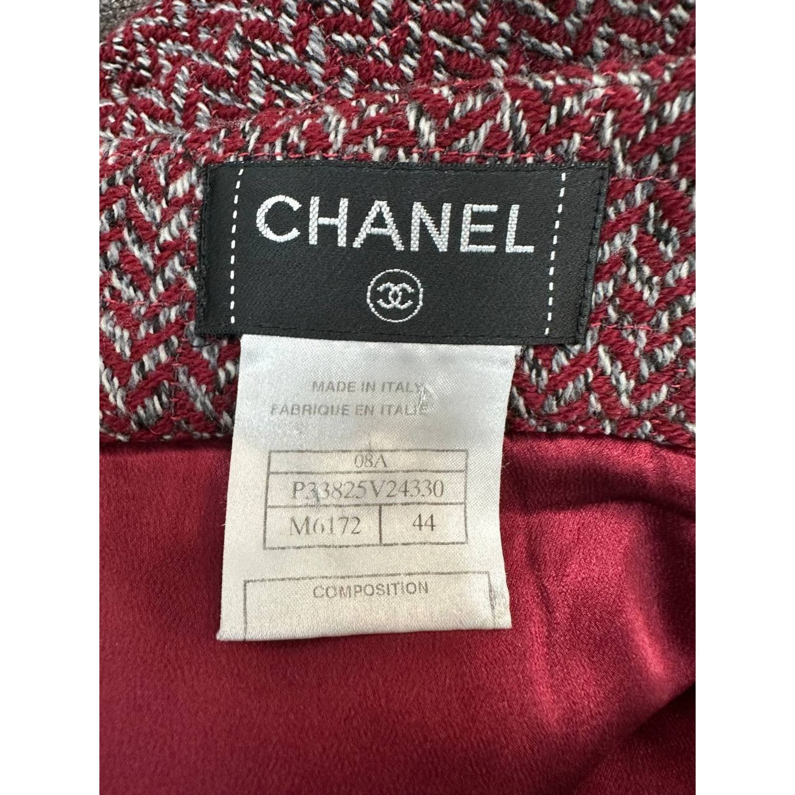 Chanel Chanel Tweed Wool Wrap Skirt Sz.44 Size 32" / US 10 / IT 46 - 3 Thumbnail
