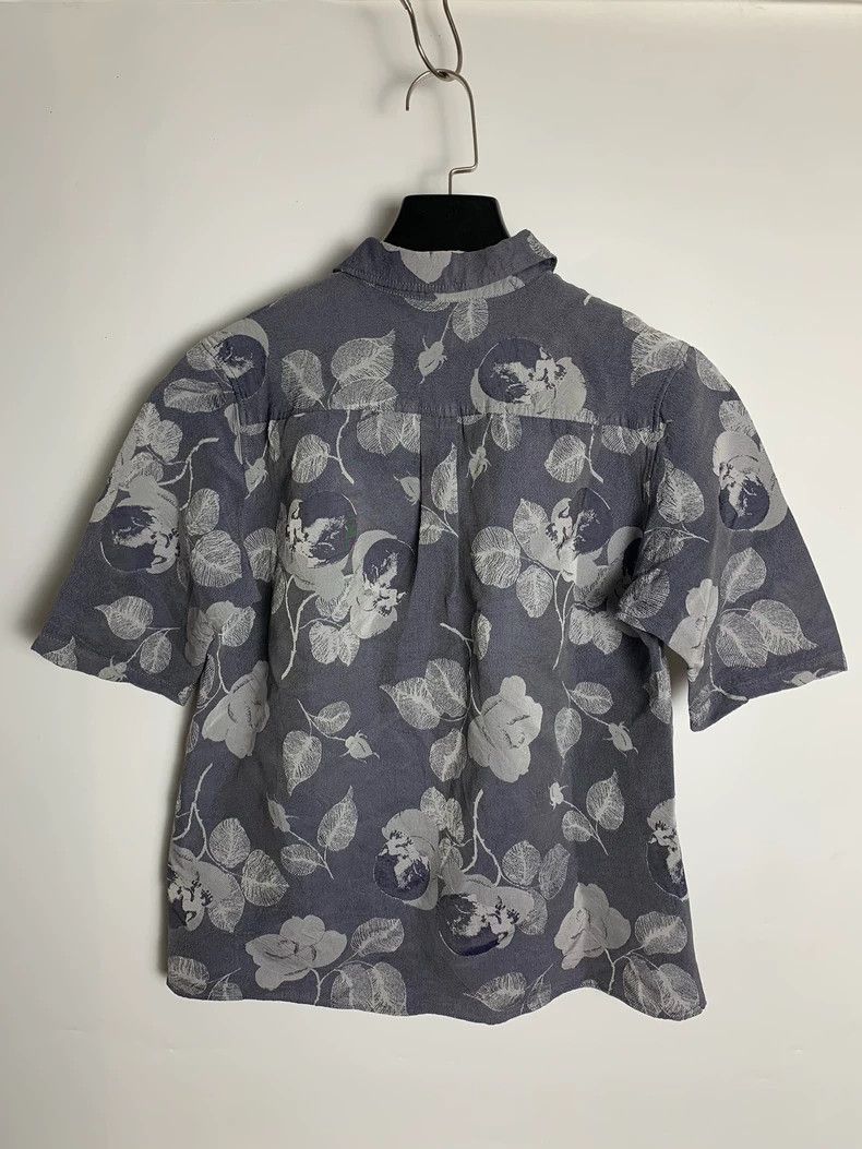 Undercover undercover 03 SS Skull Flower Lace Up Shirt Size US M / EU 48-50 / 2 - 4 Thumbnail