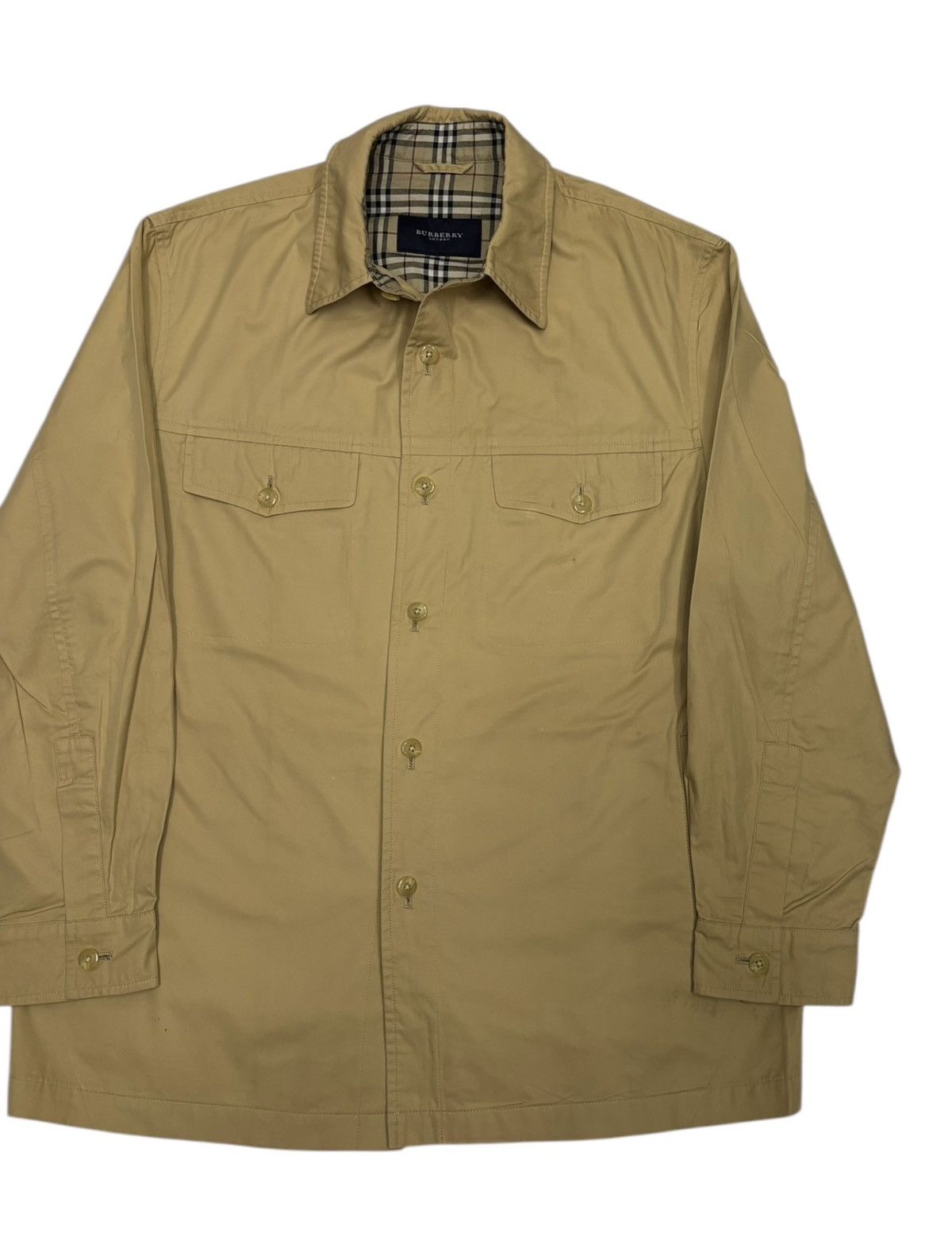 Burberry Vintage Burberry London Check Lightweight Jacket Size US L / EU 52-54 / 3 - 12 Thumbnail