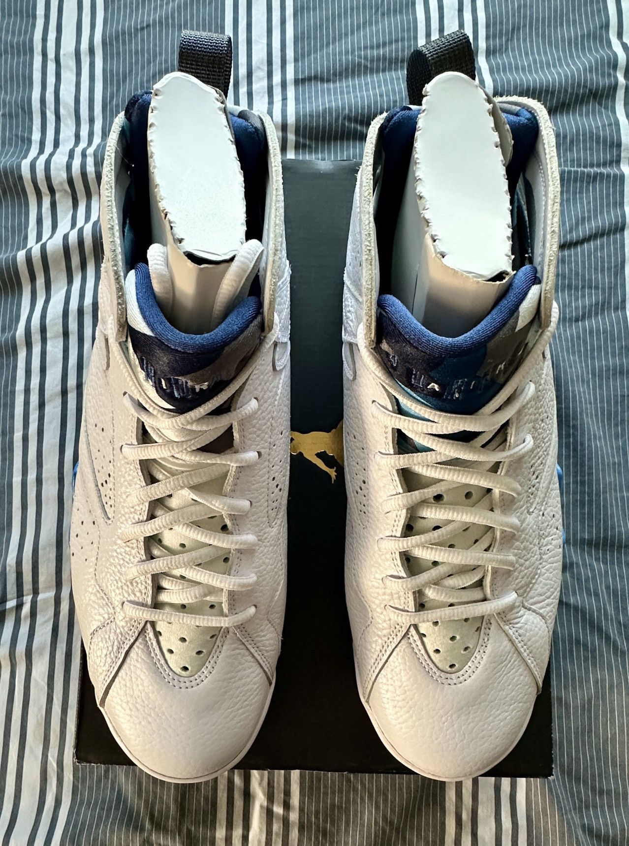 Jordan Brand Air Jordan 7 “French Blue” 2015 Size US 11 / EU 44 - 2 Thumbnail