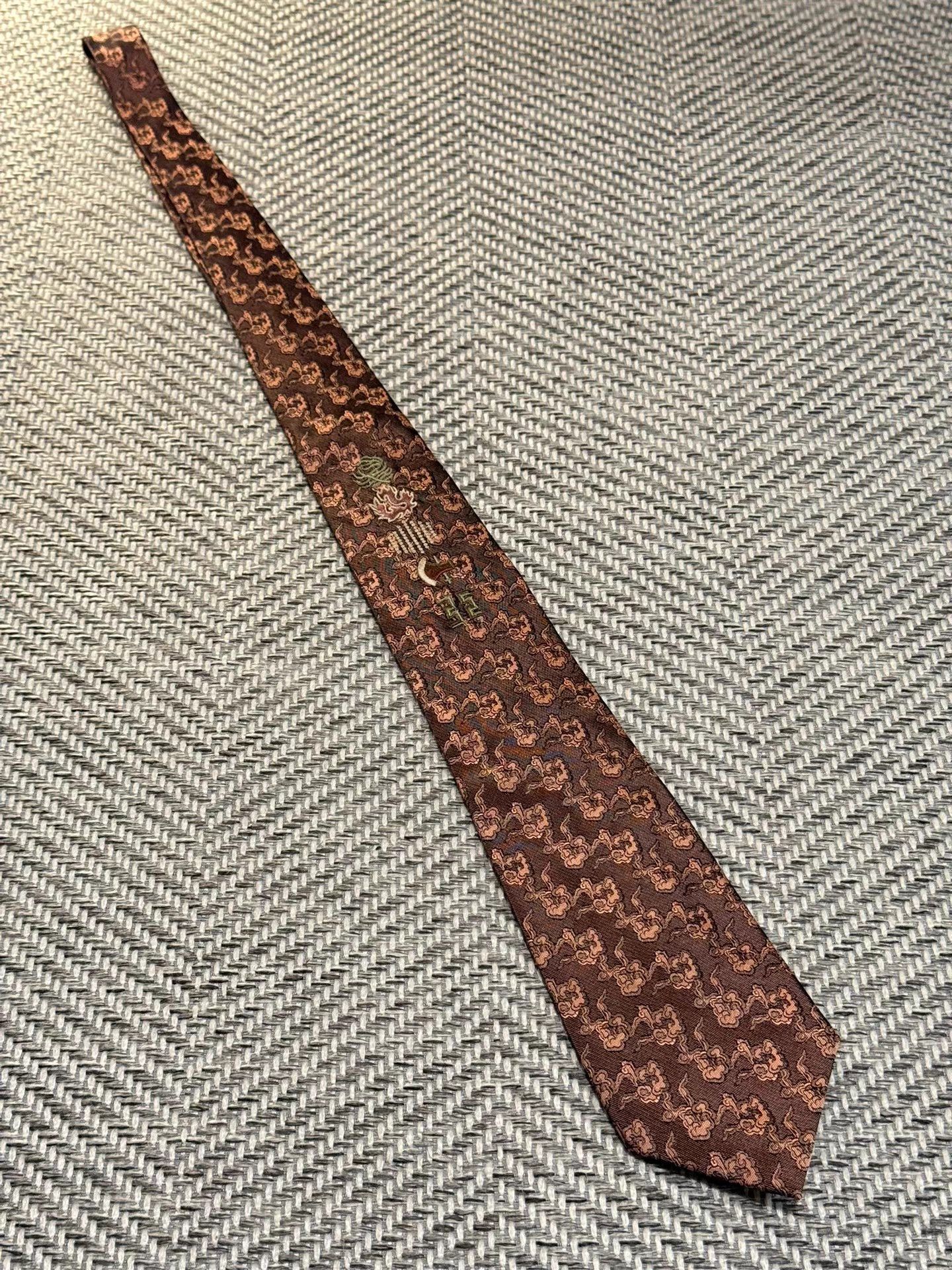 Jean Paul Gaultier Jean Paul Gaultier Totem Flame & Emblem Tie K24 Size ONE SIZE - 2 Thumbnail