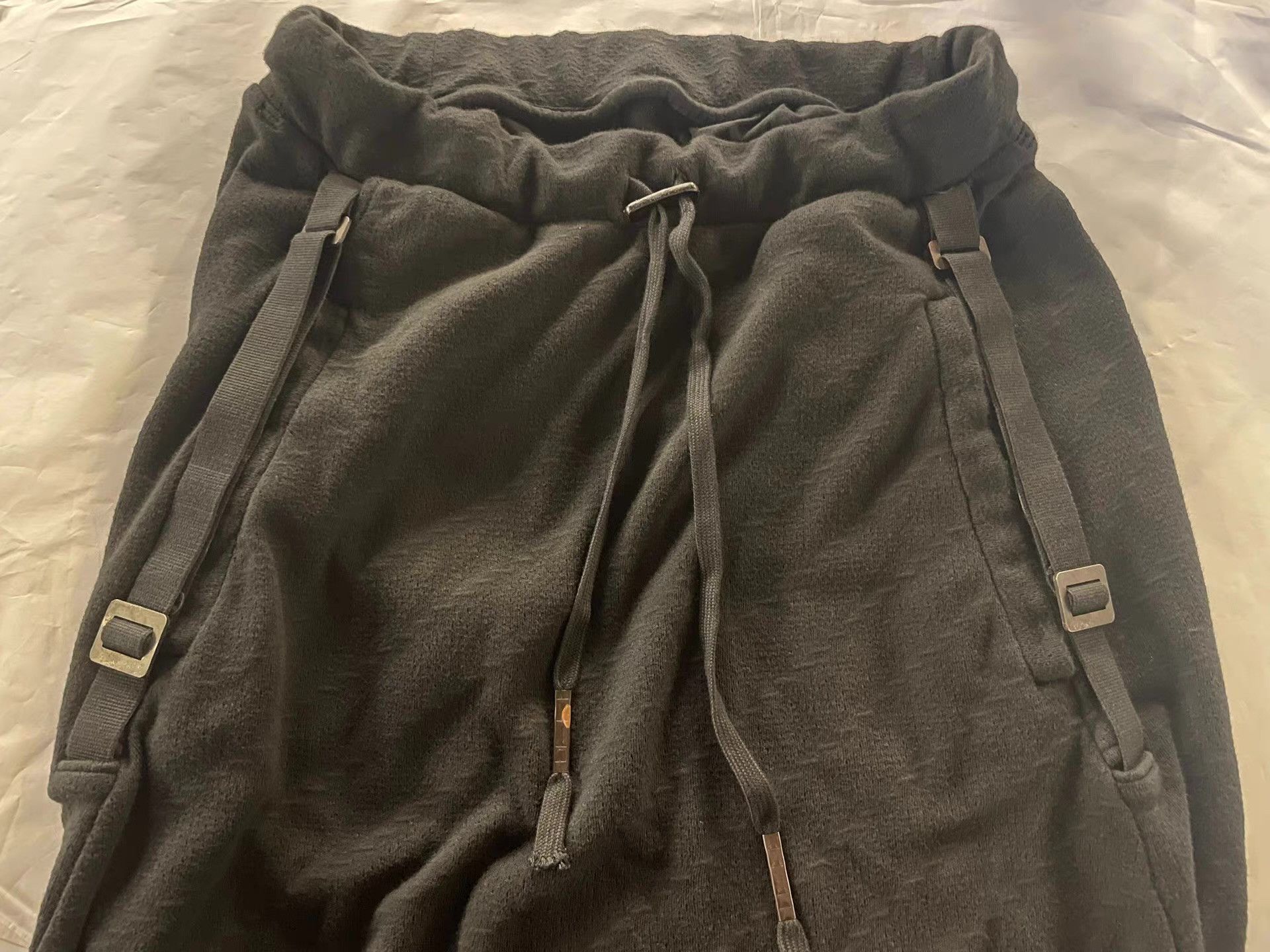 Boris Bidjan Saberi BBS Boris Bidjan Saberi Adjustable Length Pleated Ｑ25 Size US 30 / EU 46 - 1 Thumbnail