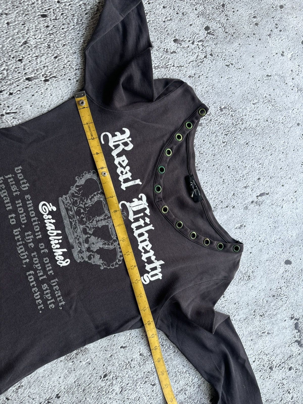 Hysteric Glamour Y2k fluer & parfum real liverty ifsix punk style Longsleeve Size L / US 10 / IT 46 - 7 Thumbnail