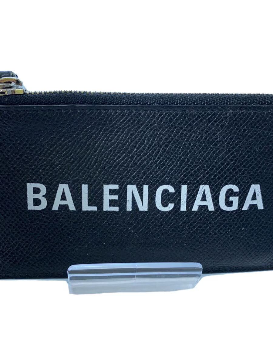 Balenciaga Balenciaga Leather Pass Case Black Size ONE SIZE - 3 Thumbnail