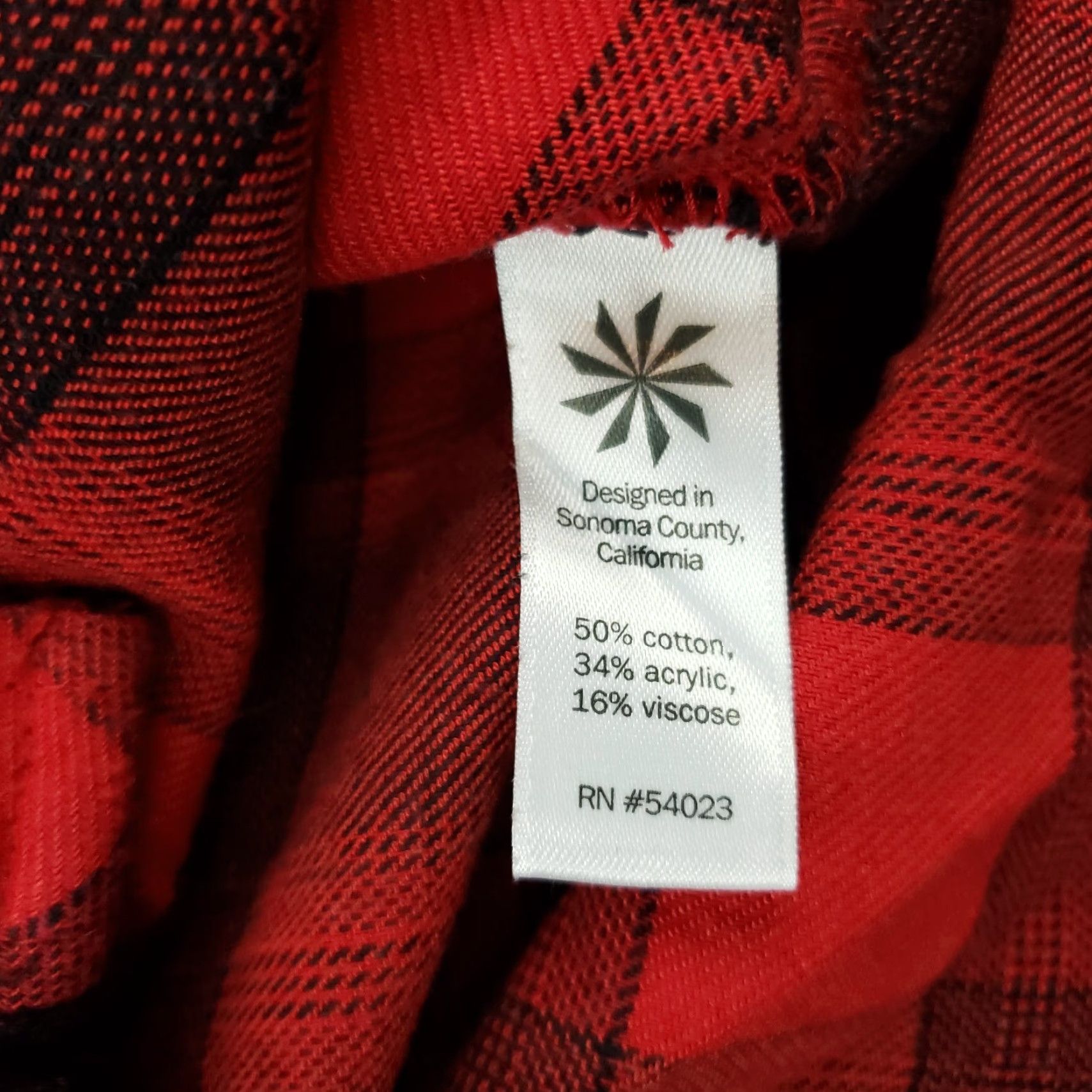 Athleta Womens Flannel Shirt Red Black Plaid Long Sleeve Athleta XXS 2XS Size XXS / US 00 / IT 34 - 7 Thumbnail