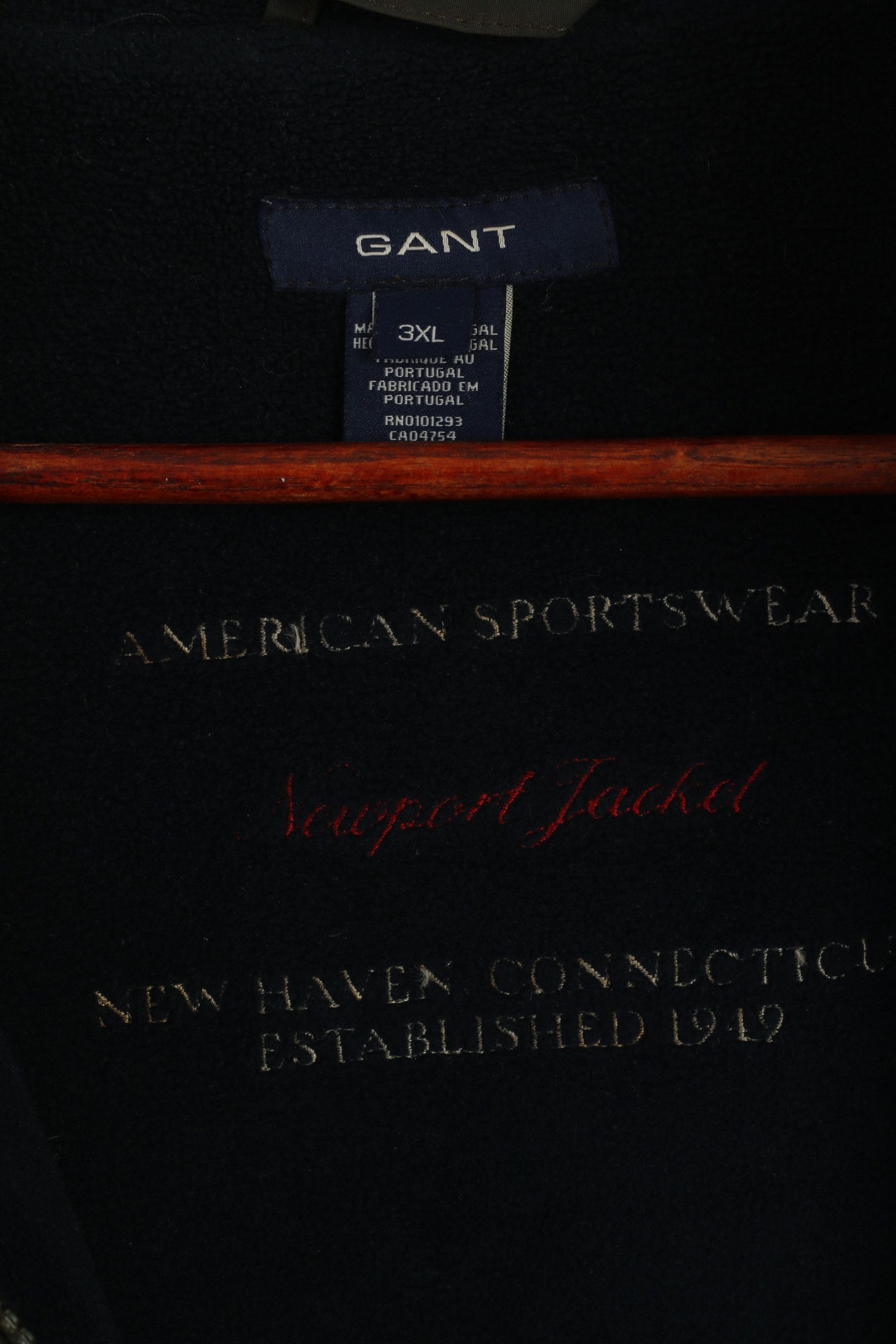 Gant GANT Men 3XL Jacket Green Newport Cotton 7691 Size US XXL / EU 58 / 5 - 4 Thumbnail