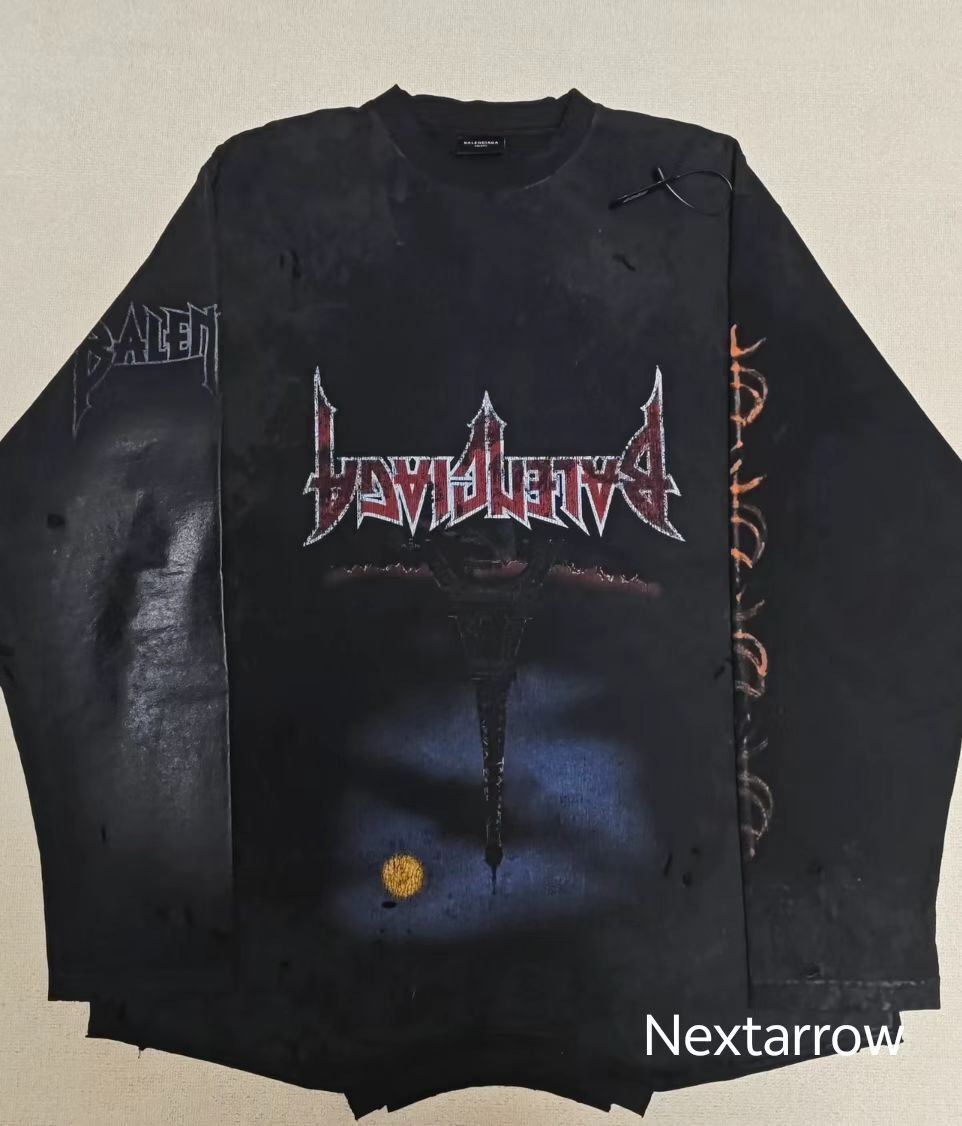 Balenciaga Balenciaga 24ss Reverse Brushing Wax Mud Stain2412-Nextarrow Size US L / EU 52-54 / 3 - 1 Thumbnail