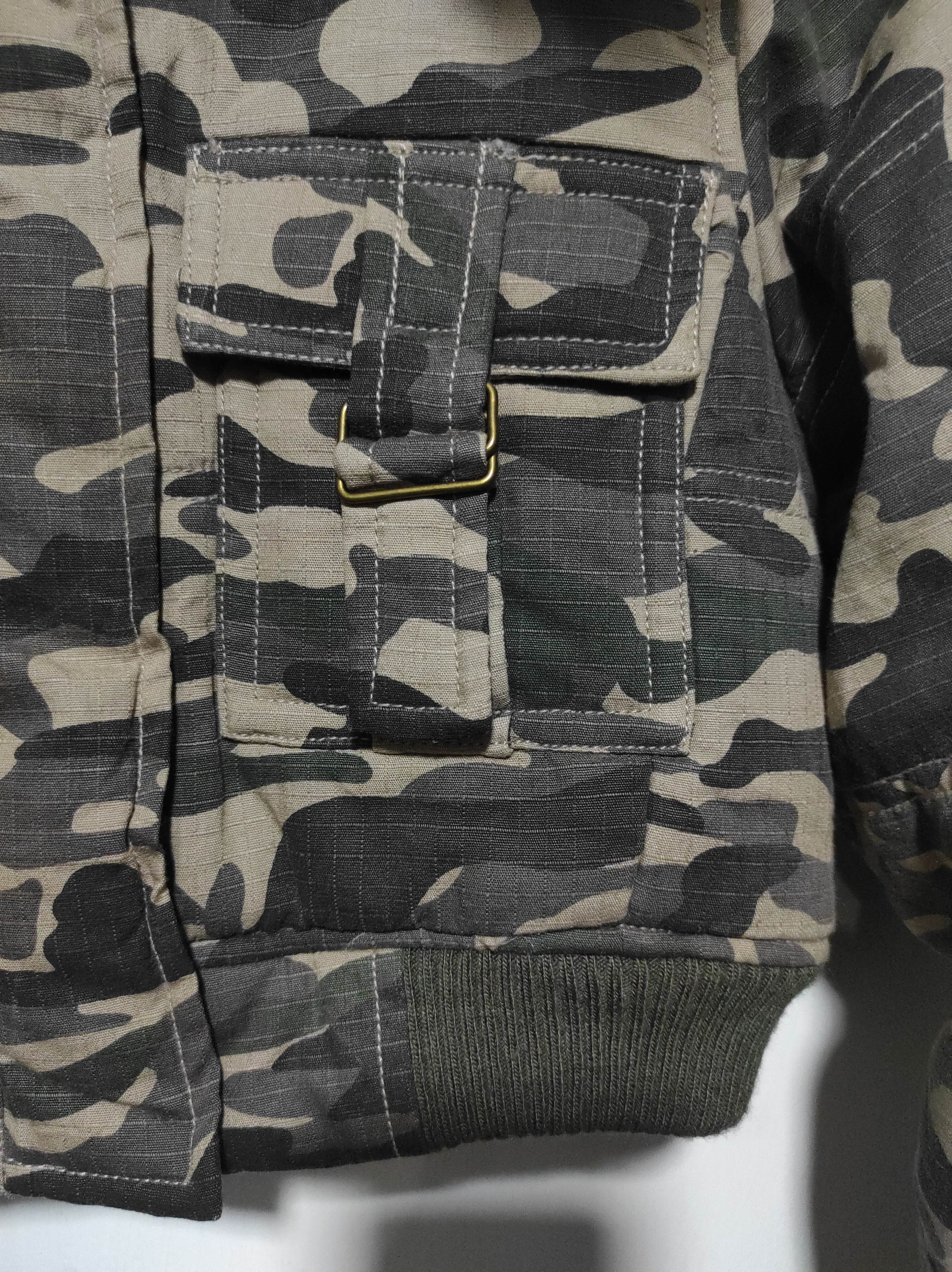 Hysteric Glamour Coloring gem Crop Camo Zip Hoodie Parka Jacket Size M / US 6-8 / IT 42-44 - 5 Thumbnail