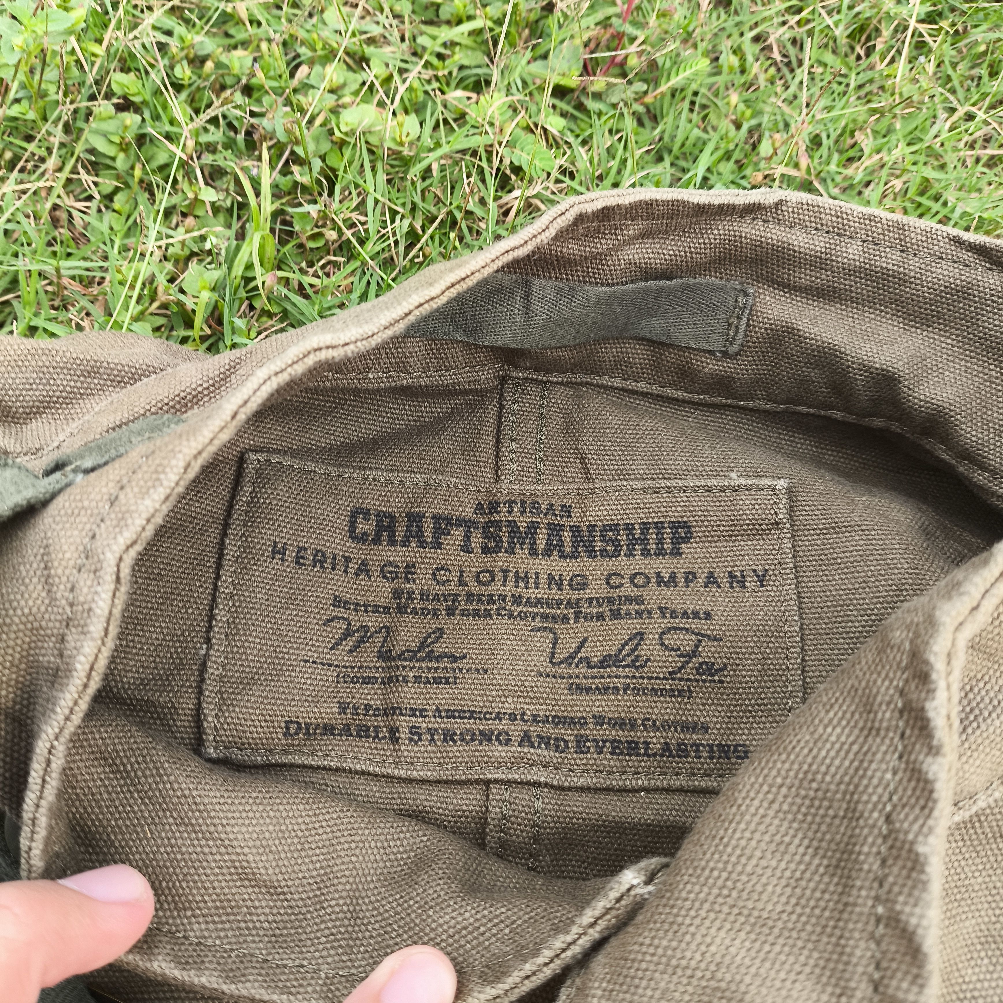 Vintage Vtg Artisan Craftsmanship Utility Tactical Military Jacket Size US L / EU 52-54 / 3 - 7 Thumbnail