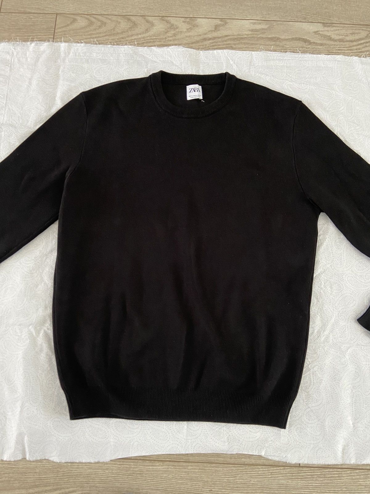 Zara ZARA men’s black sweater. Size: XL. New without tags. Size US XL / EU 56 / 4 - 2 Thumbnail