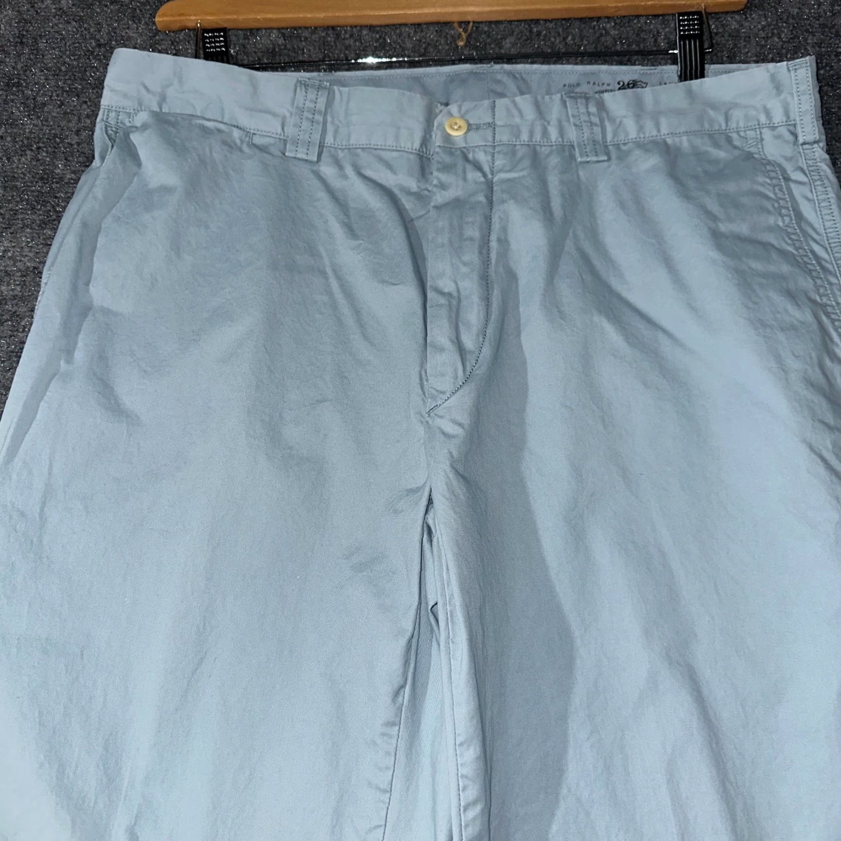 Polo Ralph Lauren Polo Ralph Lauren Pants Mens 36 Chino Straight Flat Front Cotton Gray Suffield Pant Vintage No Size US M / EU 48-50 / 2 - 3 Thumbnail