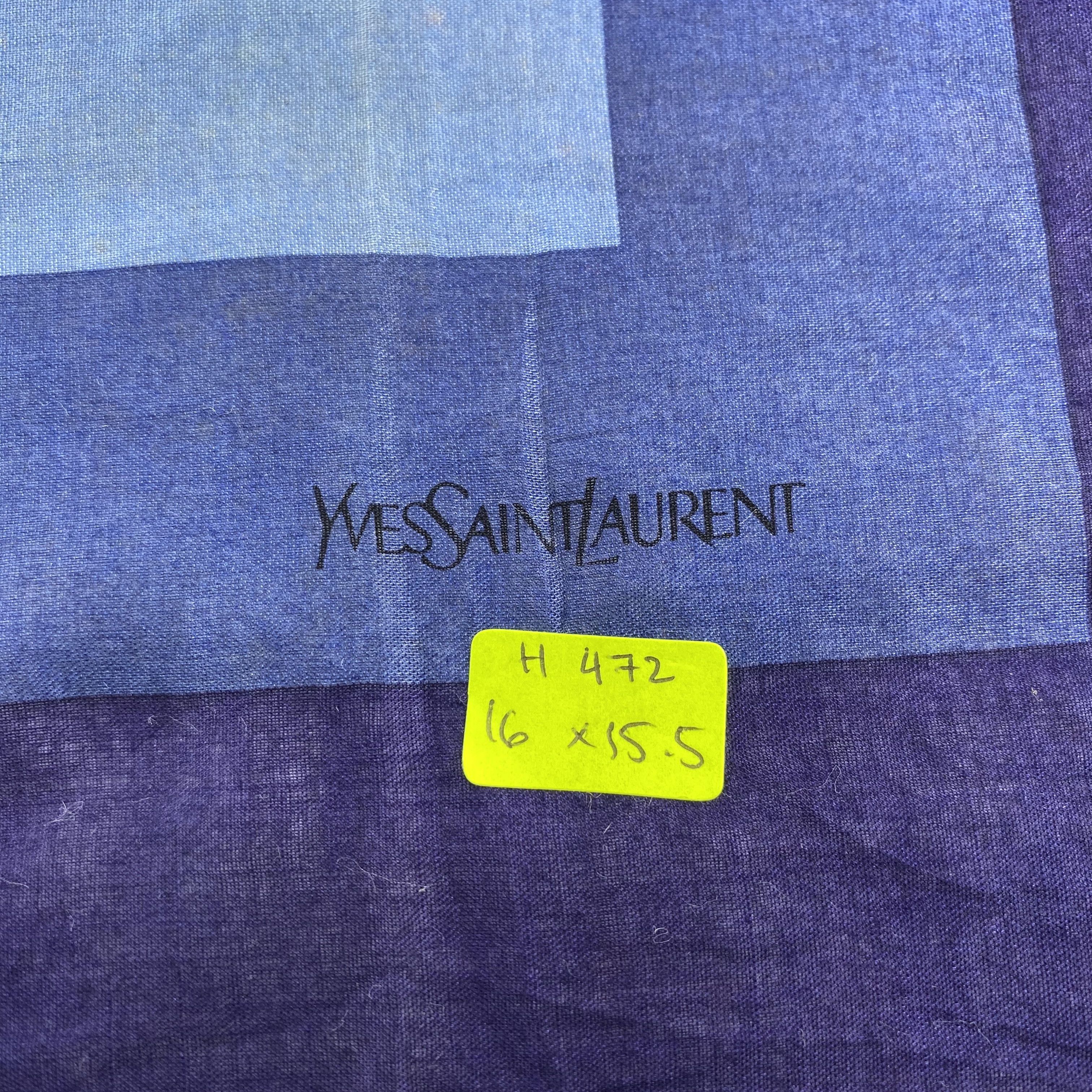 Vintage × Yves Saint Laurent Yves Saint Laurent Neckerchief / Bandana / Handkerchief Size ONE SIZE - 5 Thumbnail