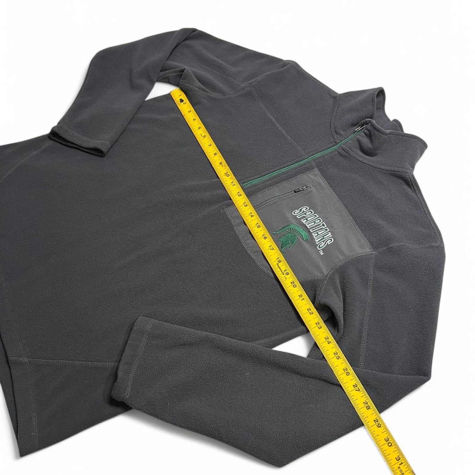Collegium Michigan State Spartans 1/4 Zip Men’s Pullover - L Size US L / EU 52-54 / 3 - 4 Thumbnail