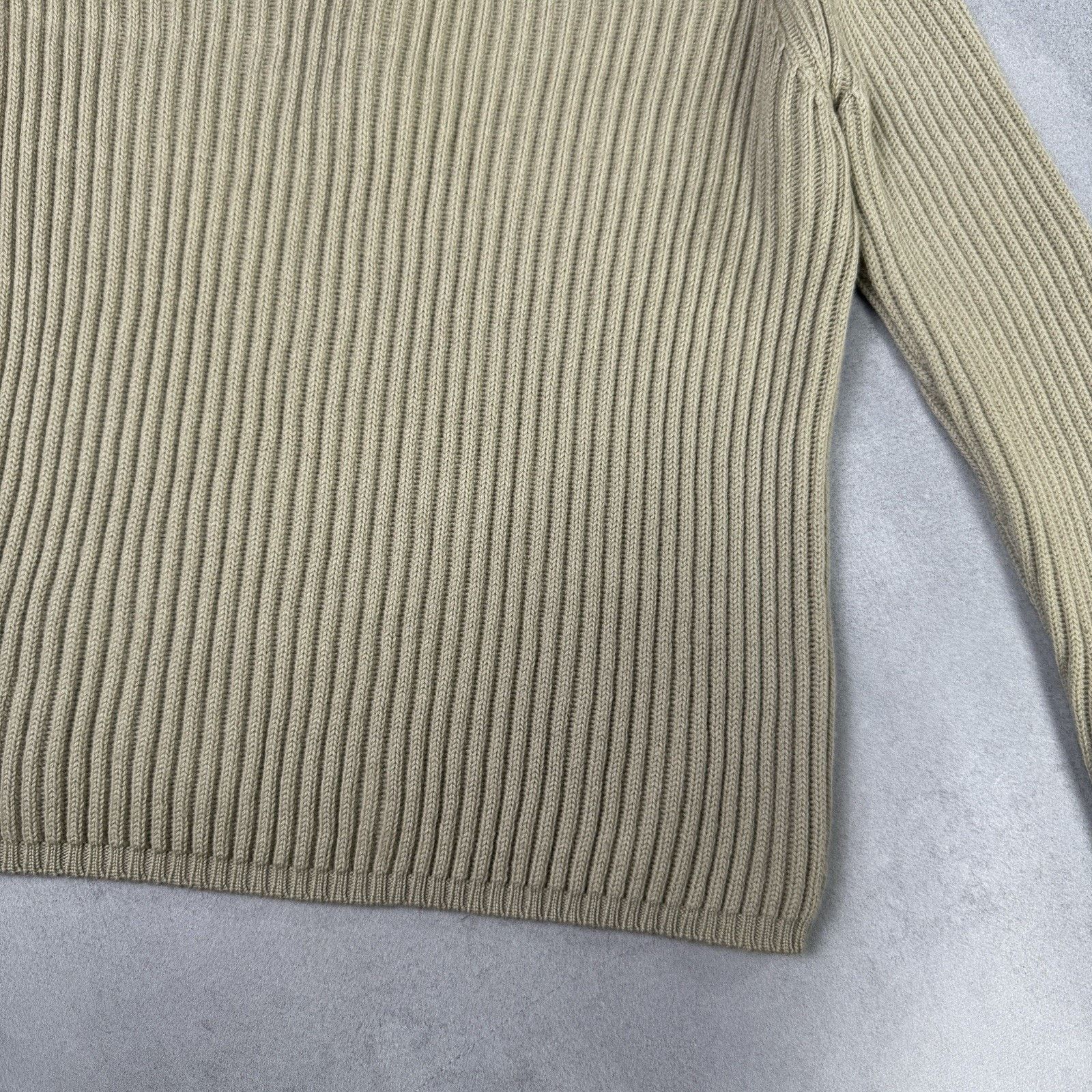 Stone Island Vintage Stone Island Junior Heavy Sweater Size 12/152 Beige Size US XS / EU 42 / 0 - 18 Thumbnail