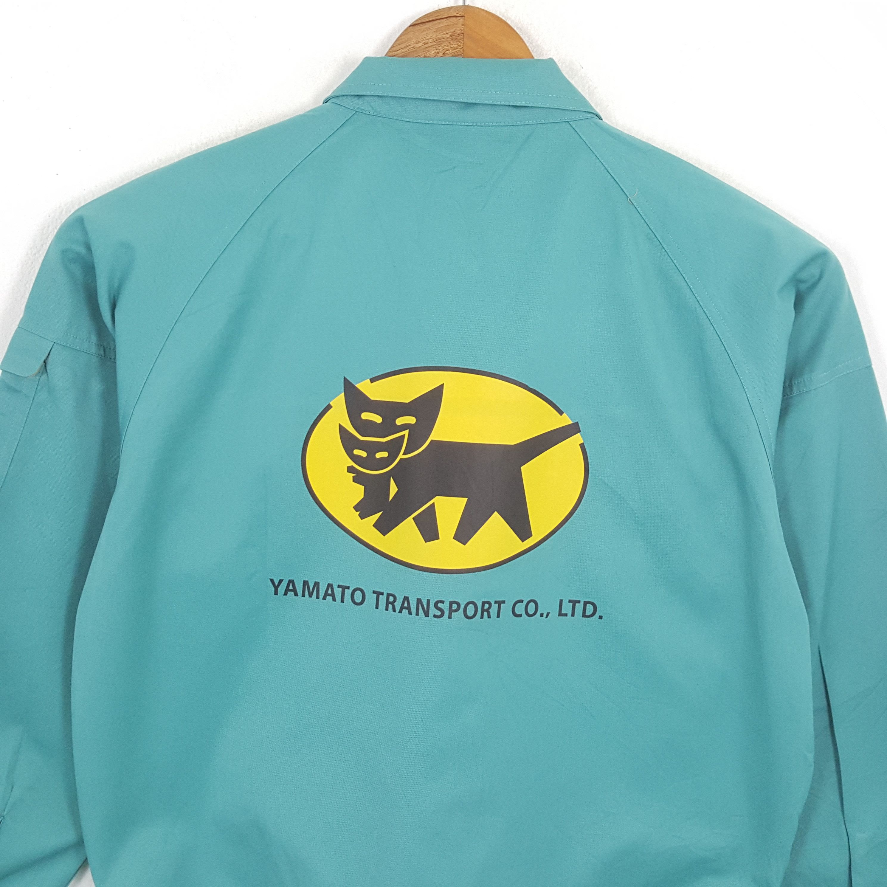 Japanese Brand × Vintage Vintage YAMATO TRANSPORT Japanese Racing Custom JAcket Size US L / EU 52-54 / 3 - 2 Thumbnail
