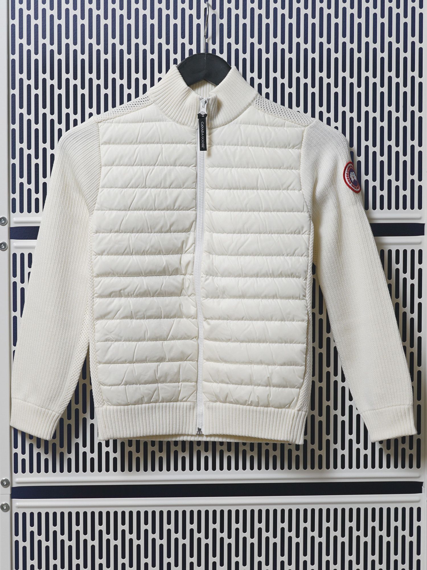 CANADA GOOSE Youth Hybridge Logo Patch Padded Jacket