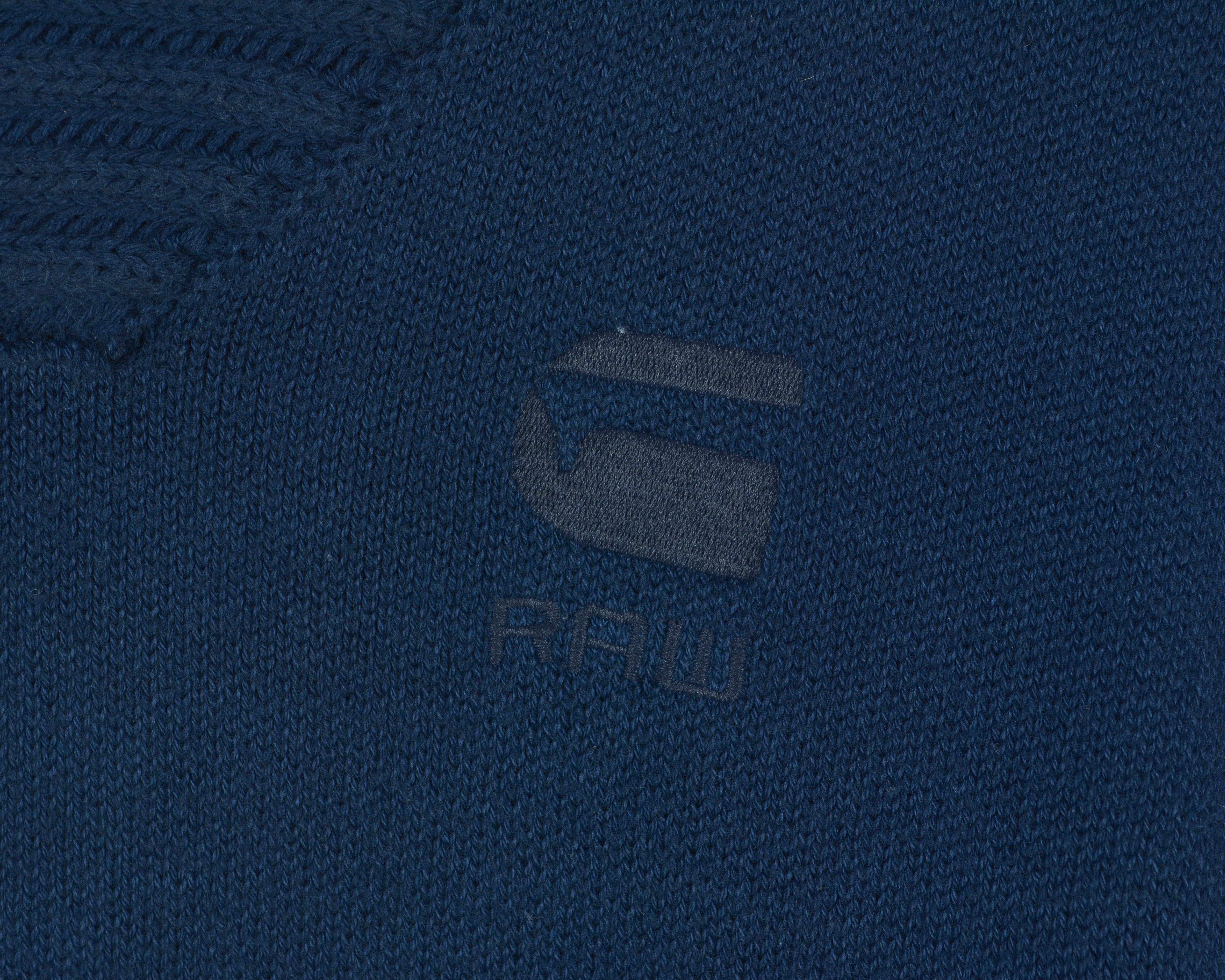 G-Star Marei Shawl M Knit Jumper Sweater Pullover Blue Sweatshirt Size US M / EU 48-50 / 2 - 5 Thumbnail