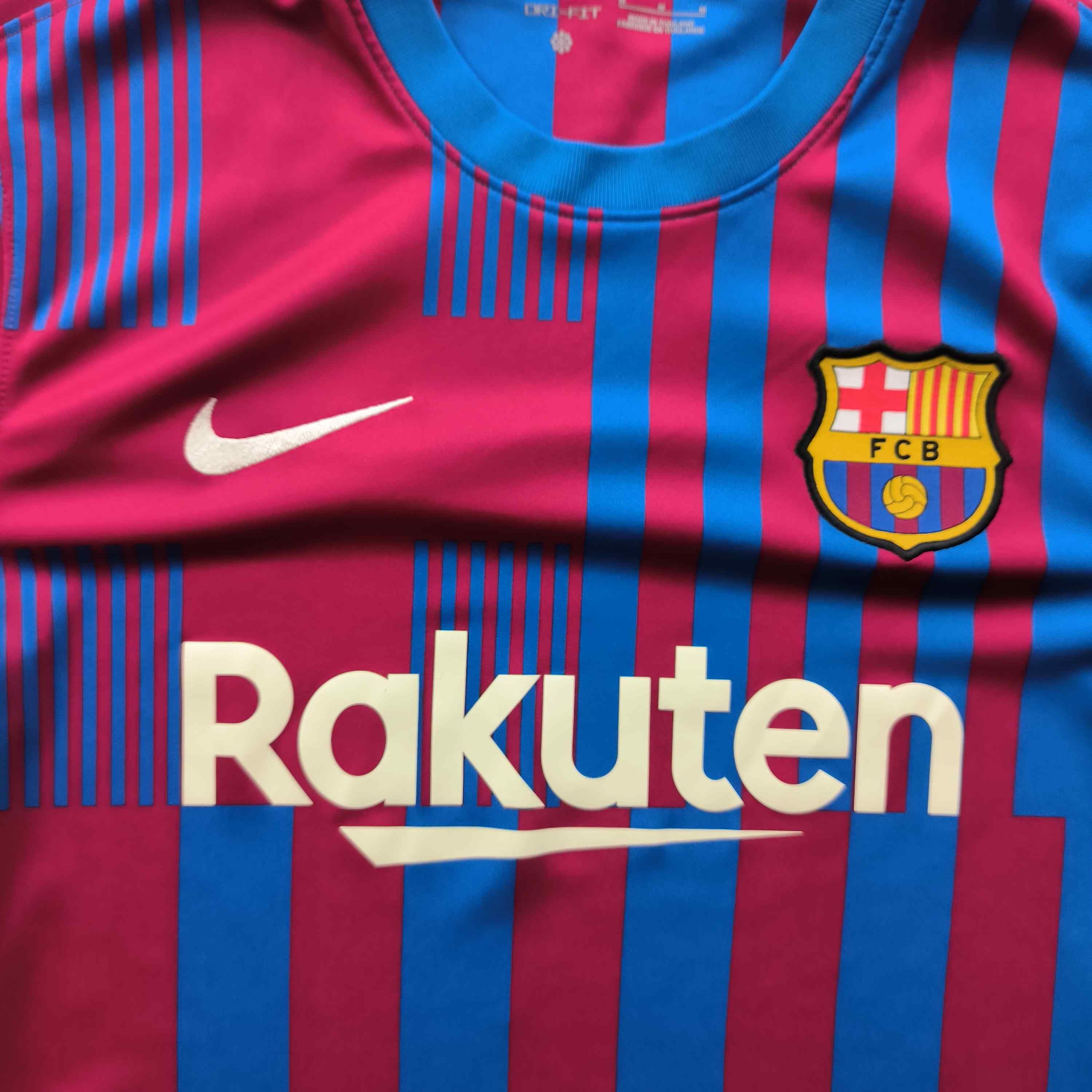 Nike FC Barcelona 2021-22 Nike home football jersey size M Size US M / EU 48-50 / 2 - 5 Thumbnail