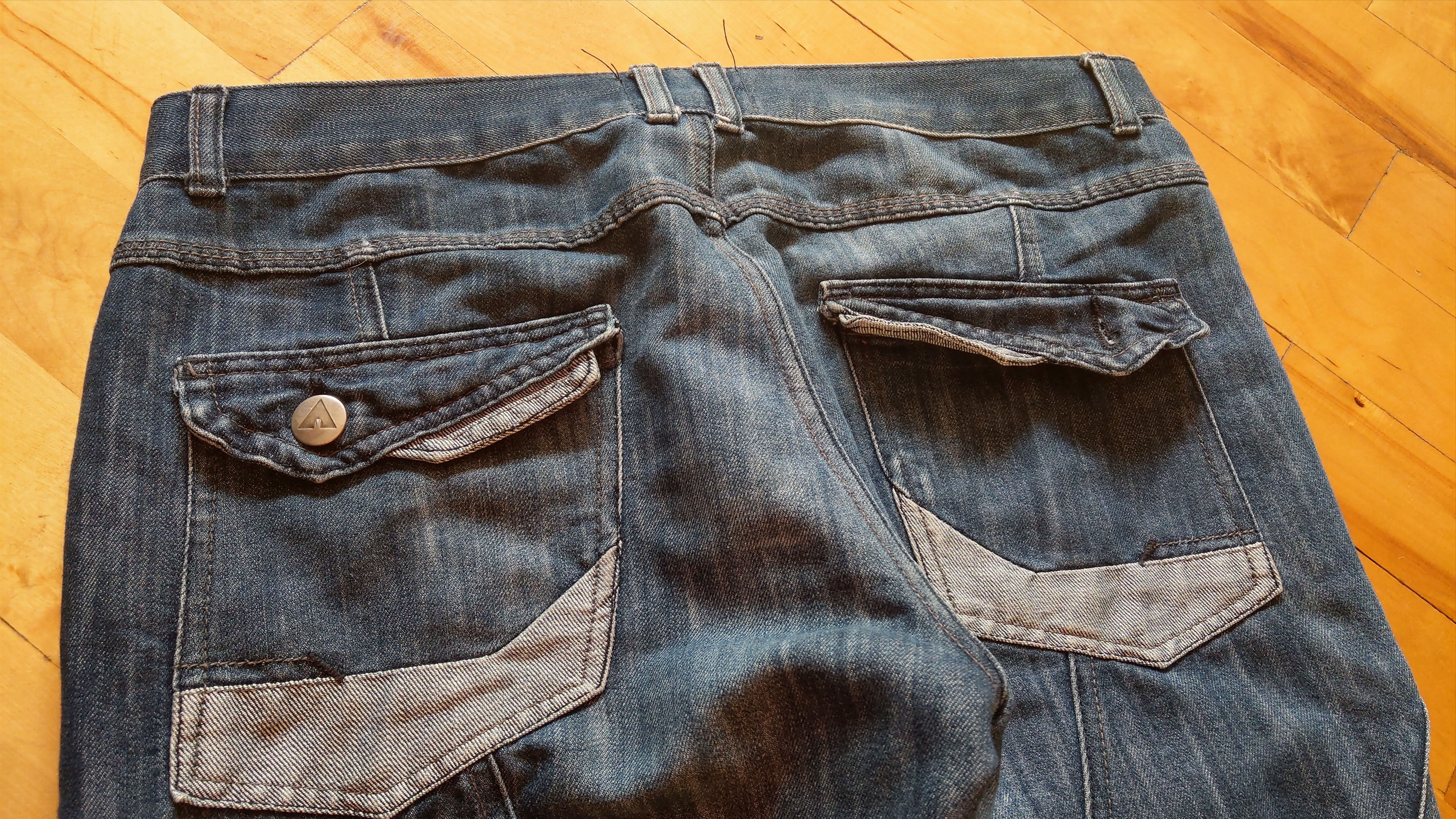 Airwalk Vintage AIRWALK Cargo Pants Denim Alt skate Opium Size US 34 / EU 50 - 8 Thumbnail
