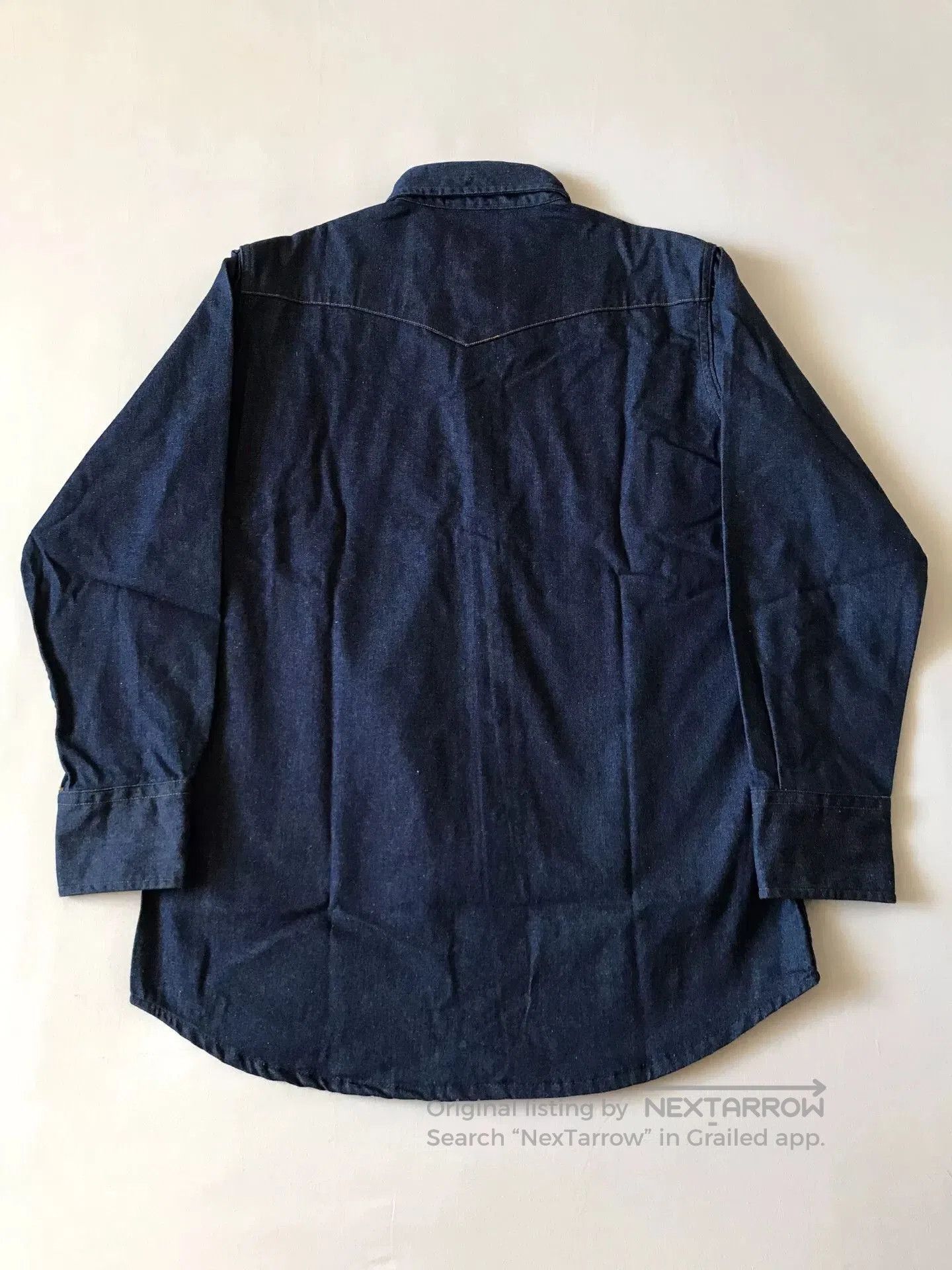 Carhartt 90s Carhartt SU008 Western Denim Shirt. Size US M / EU 48-50 / 2 - 2 Thumbnail