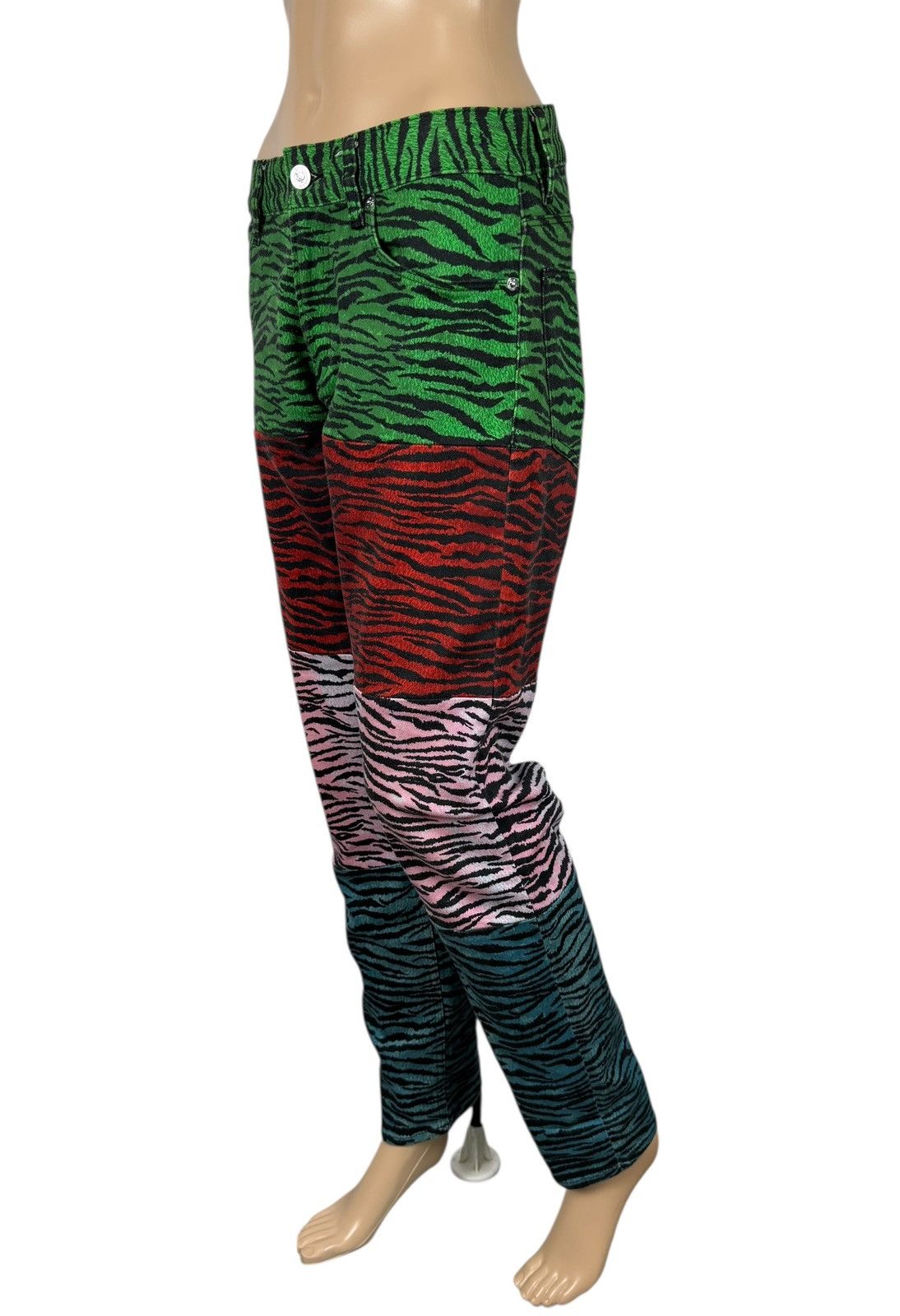 H&M × Kenzo Kenzo Jungle H&M Multicolor Animal Printed Jeans size 31 Size 31" - 1 Thumbnail