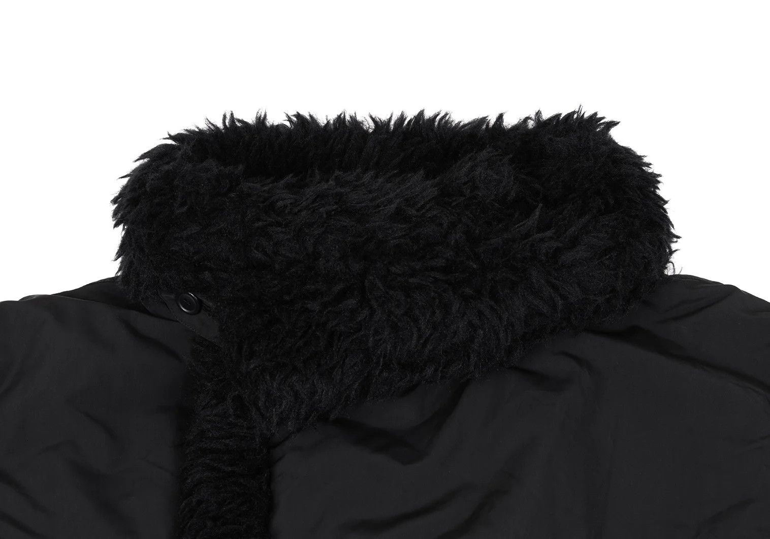Issey Miyake Polyester Padded Long Coat in Black, Size M Size US M / EU 48-50 / 2 - 3 Thumbnail