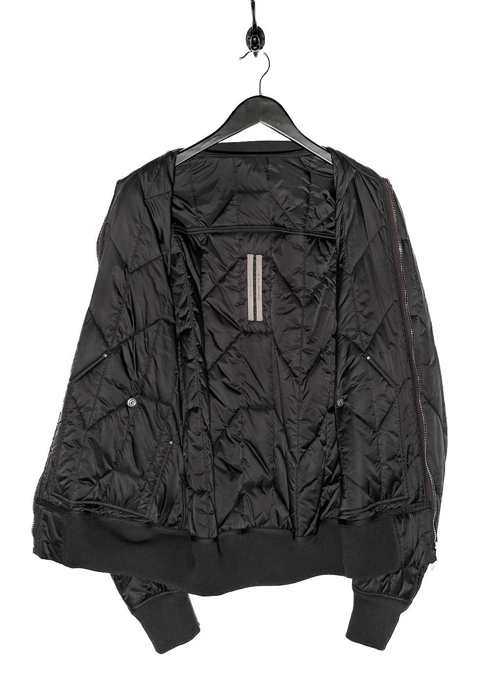 Rick Owens Rick Owens FW20 Performa Quilted Zip-up Jacket Size US L / EU 52-54 / 3 - 8 Thumbnail