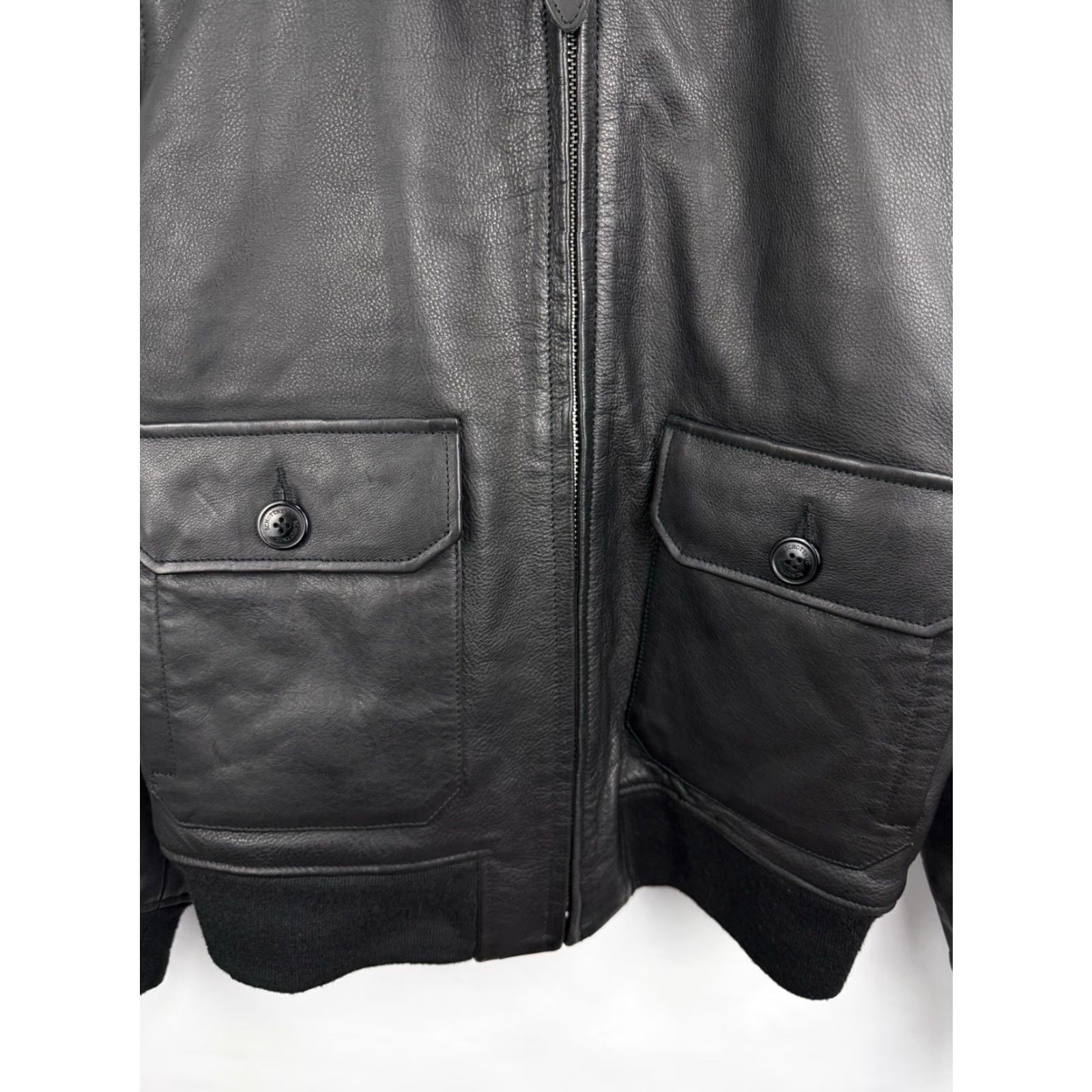 Schott VINTAGE Schott NYC A-2 Flight Jacket M Leather Black Mens Size US M / EU 48-50 / 2 - 4 Thumbnail