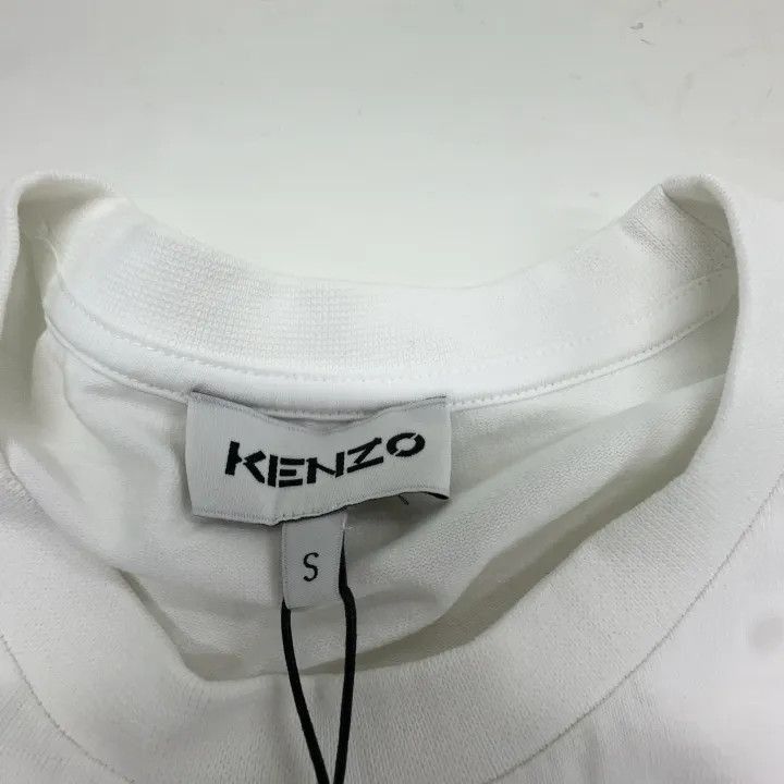 Kenzo KENZO Cotton Short Sleeve A-Line Dress -2507 Size S / US 4 / IT 40 - 3 Thumbnail