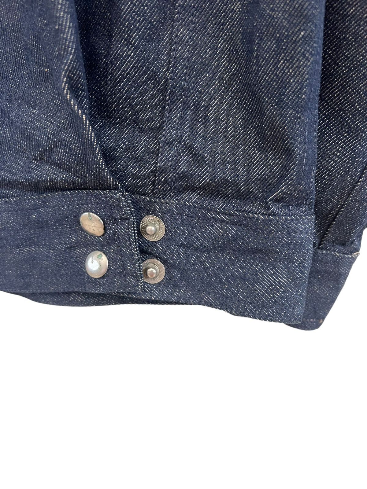 Vintage Vintage YOSHISEI Sports Wear "Colosseum" Hybrid Denim Jacket Size US M / EU 48-50 / 2 - 19 Thumbnail