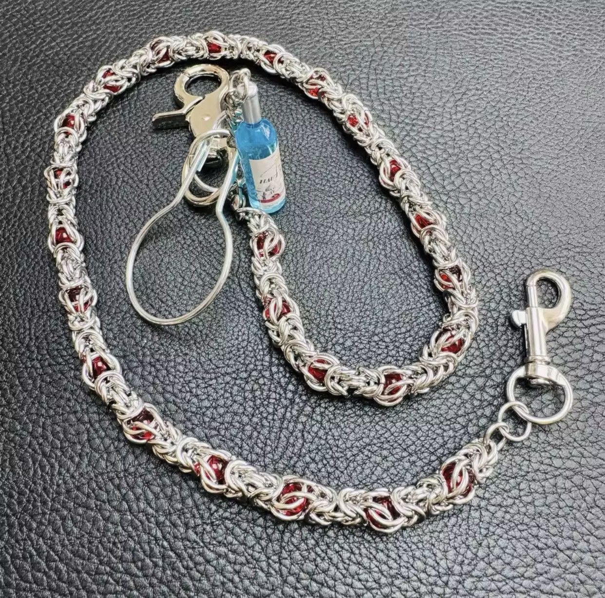 Jewelry × Vintage Handmade punk-style trouser chains Size ONE SIZE - 4 Thumbnail