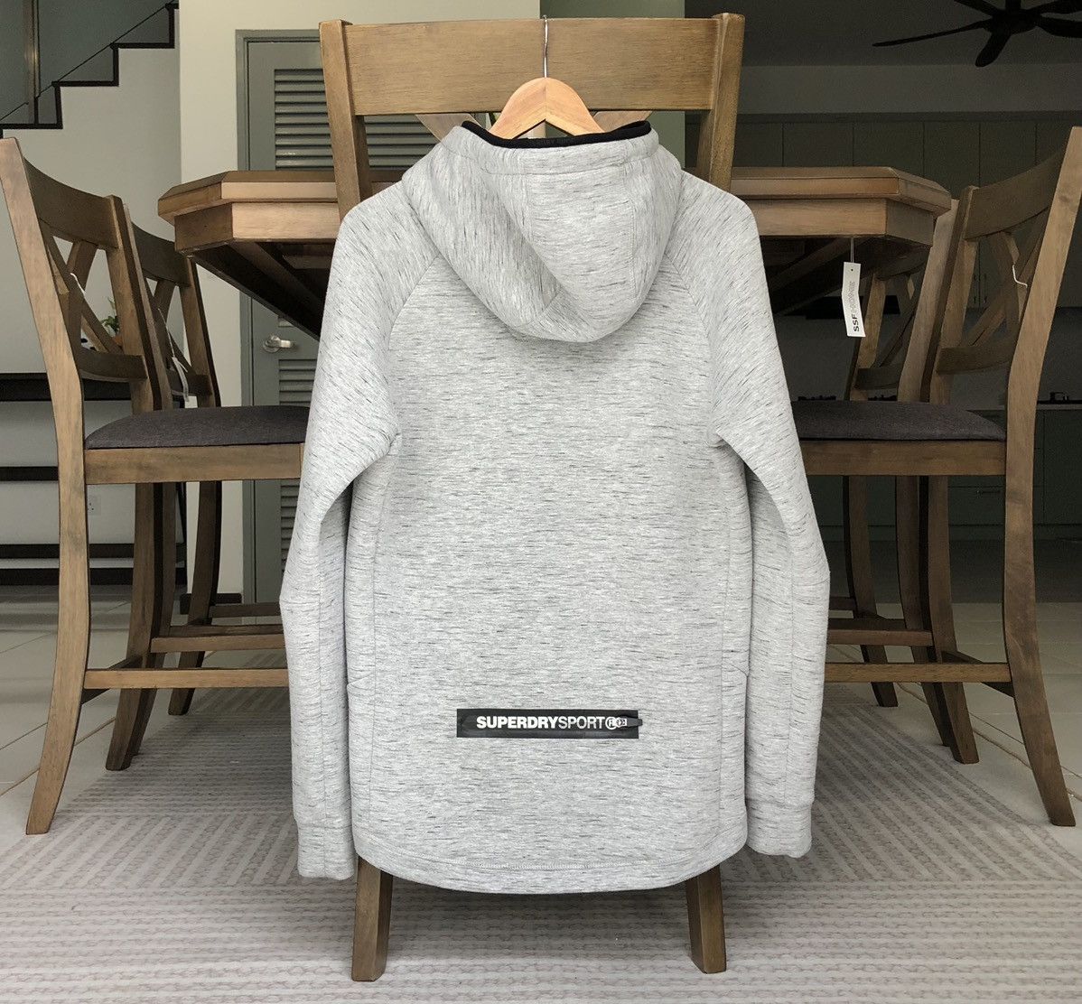 Superdry SUPERDRY SPORT Core Gym Tech Stretch Overhead Fit Hoodie Size US M / EU 48-50 / 2 - 2 Thumbnail