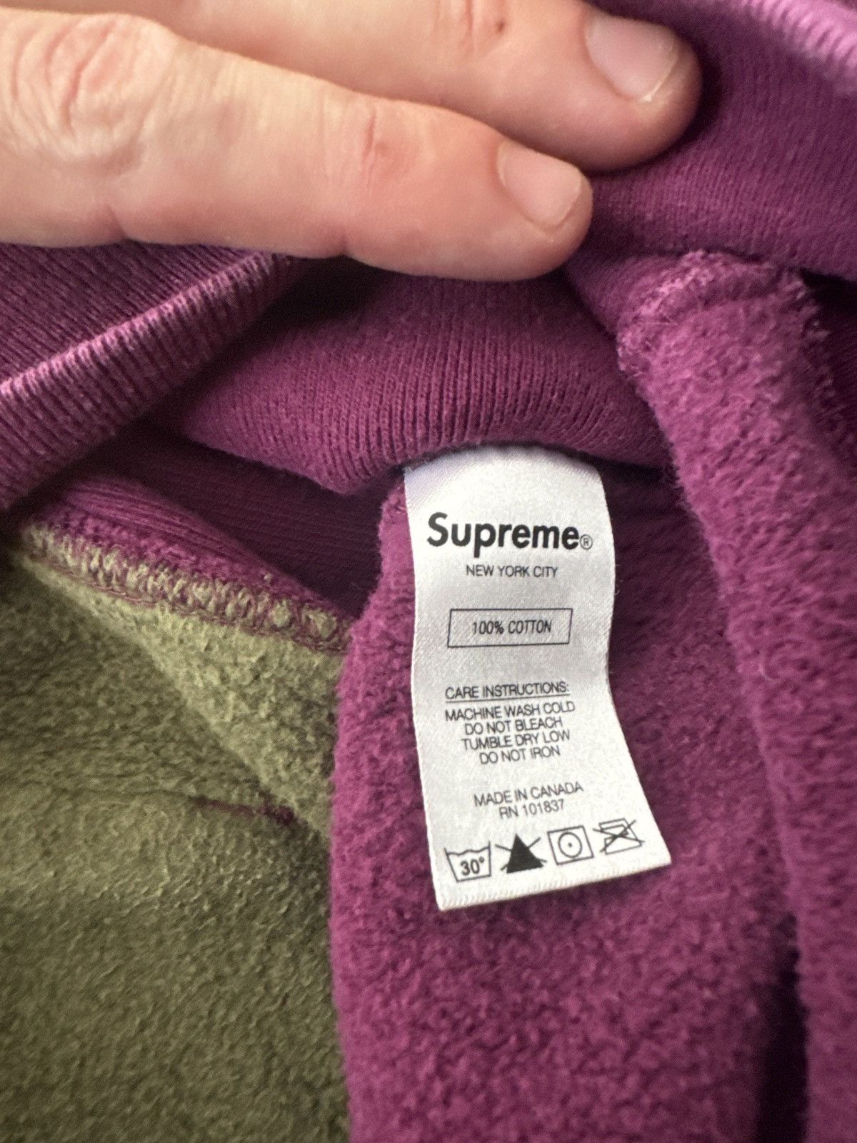 Supreme Supreme old english Size US L / EU 52-54 / 3 - 8 Thumbnail