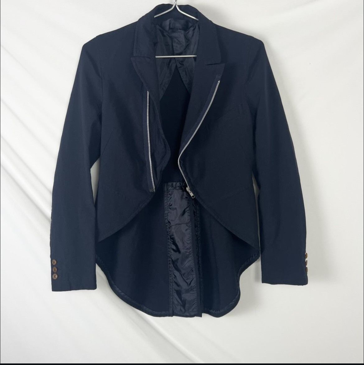 Comme des Garcons × Vintage COMME DES GARCON Zipped Jacket Size S / US 4 / IT 40 - 3 Thumbnail