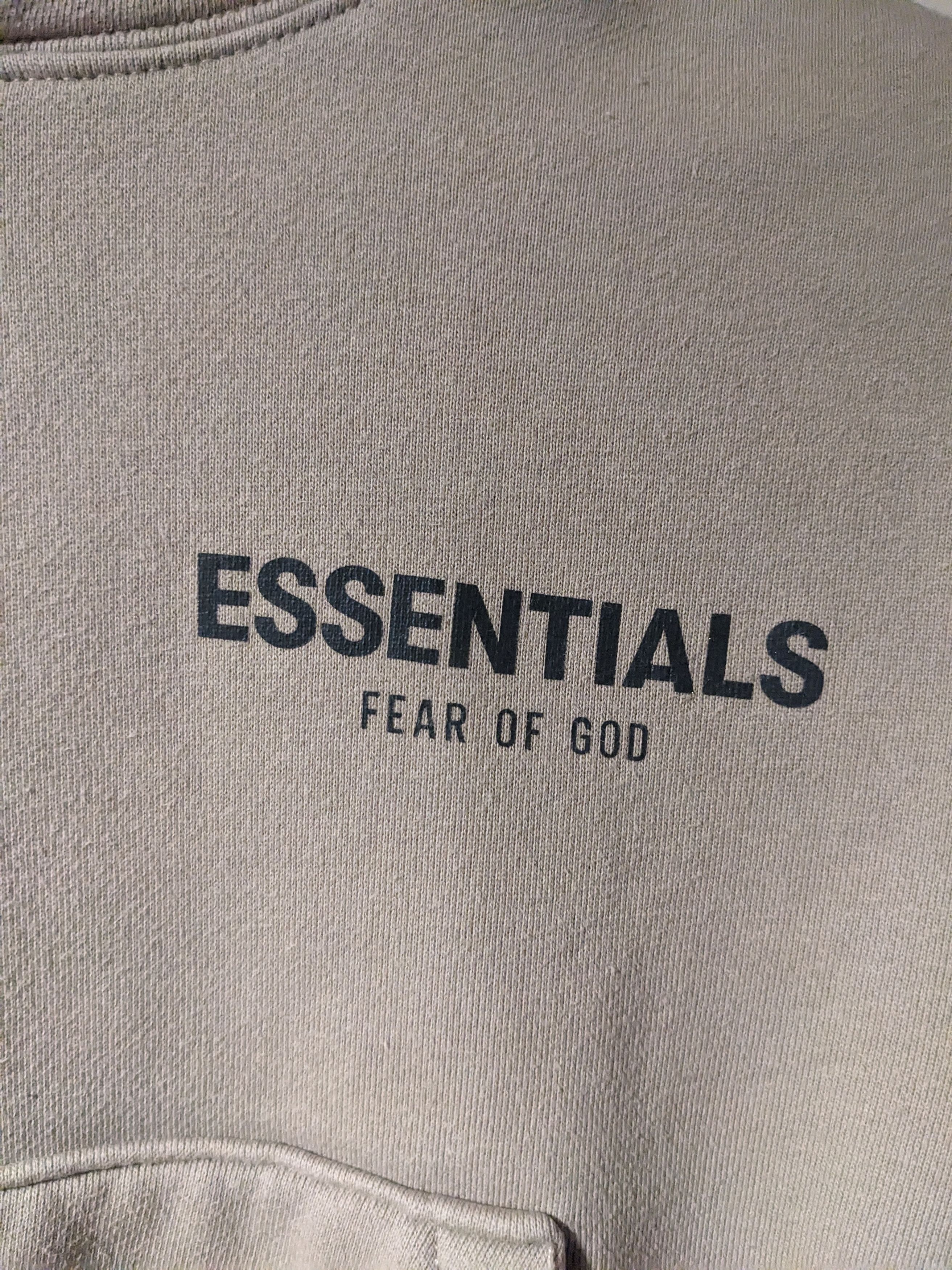 Essentials × Fear of God Essentials Fear of God Beige YOUTH X-Small Hoodie Size US XS / EU 42 / 0 - 2 Thumbnail