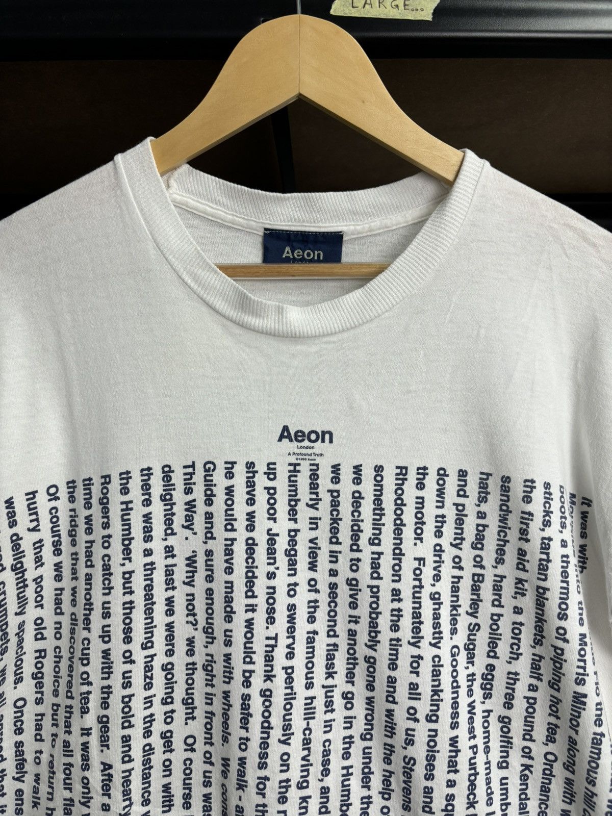 Vintage RARE! Vintage 1998 Aeon Art London Promo Size US M / EU 48-50 / 2 - 5 Thumbnail