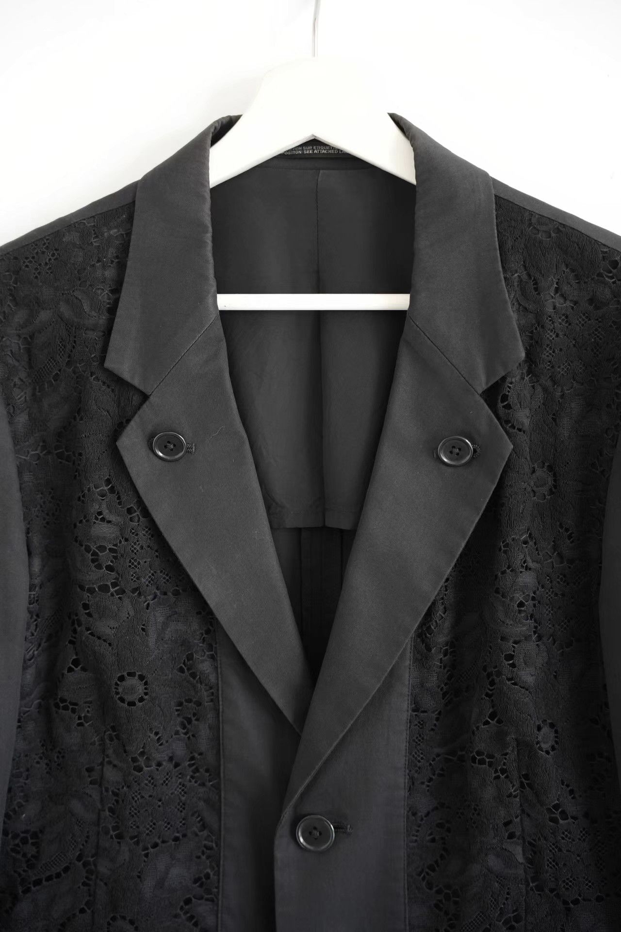 Yohji Yamamoto Yohji Yamamoto 09ss Front Lace Cutout Blazer K4 Size US S / EU 44-46 / 1 - 3 Thumbnail
