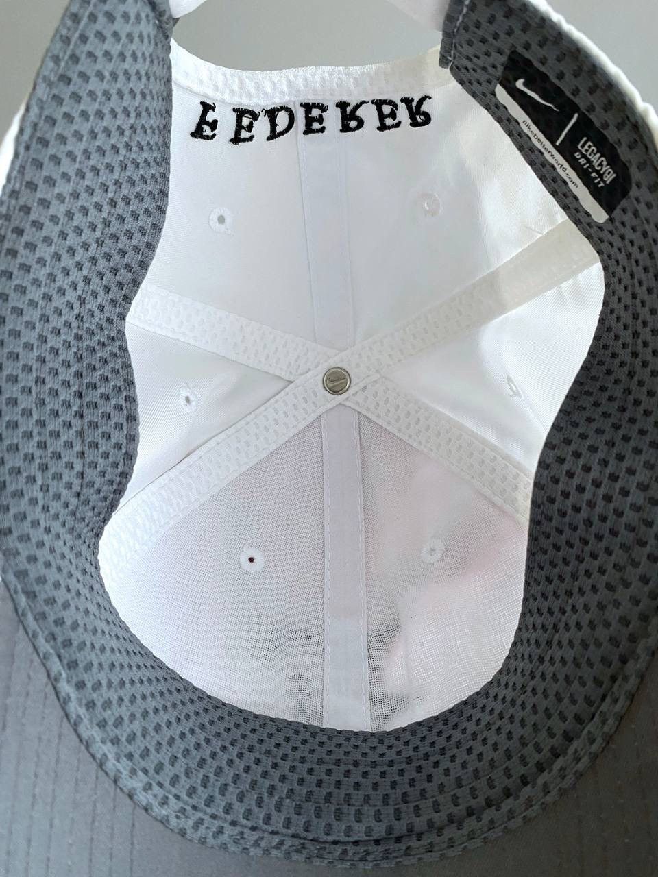 Nike Nike RF Roger Federer Legacy91 White Tennis Cap, One Size Size ONE SIZE - 13 Thumbnail