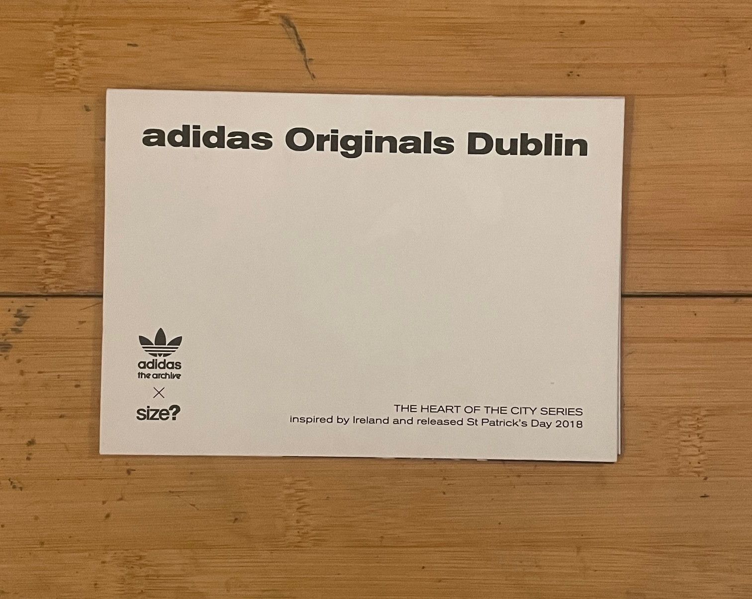 Adidas adidas originals City Series Dublin poster Size ONE SIZE - 5 Thumbnail