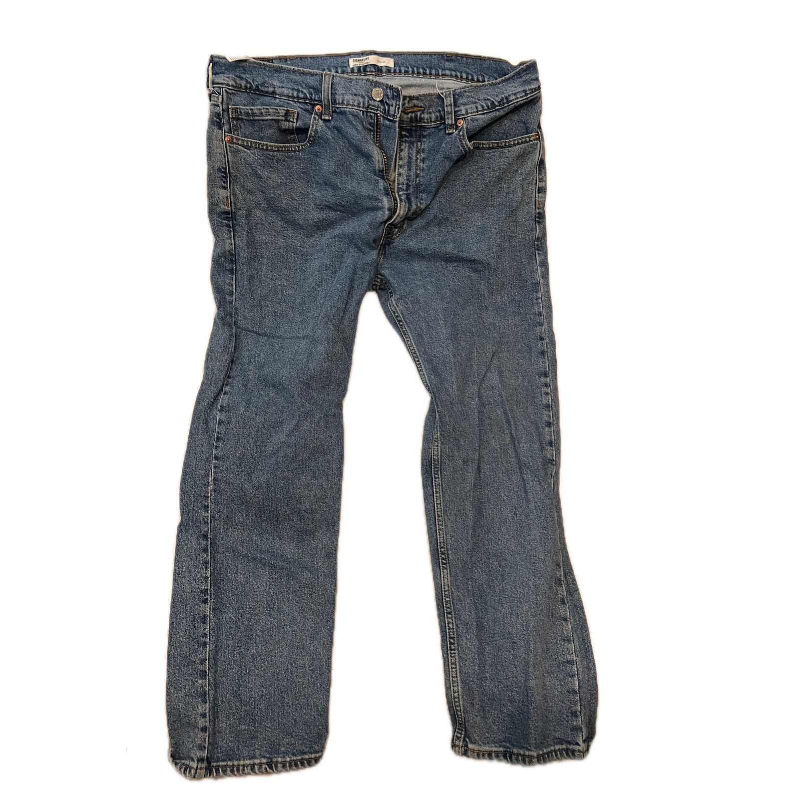 Levi's Levi's Signature Gold Straight Jeans Men's 38x30 Size US 38 / EU 54 - 1 Thumbnail