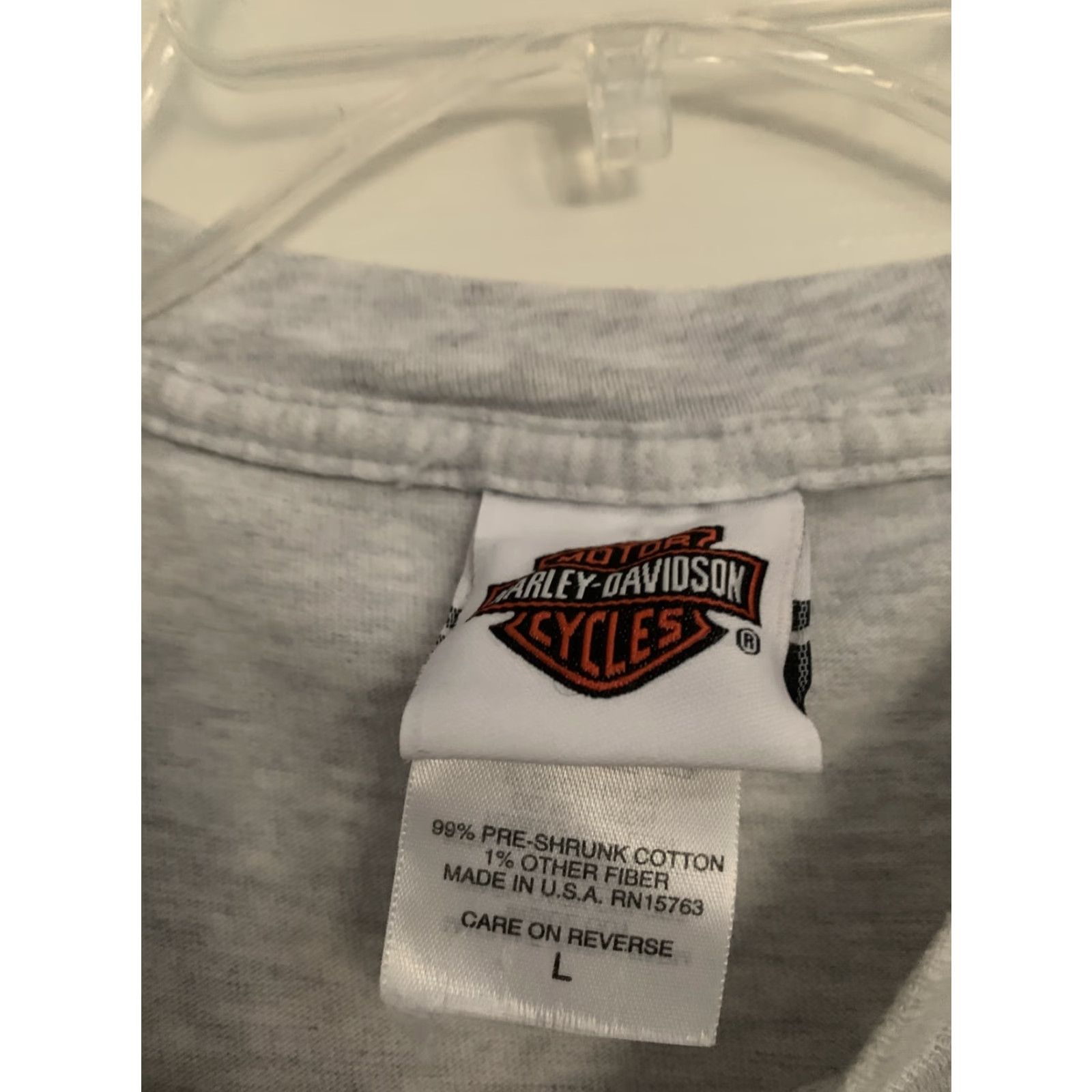 Harley Davidson **Harley Davidson Mens Gray Large T-Shirt California** User: **Harley Davidson Mens Large Gray T-Shirt** Size US L / EU 52-54 / 3 - 3 Thumbnail