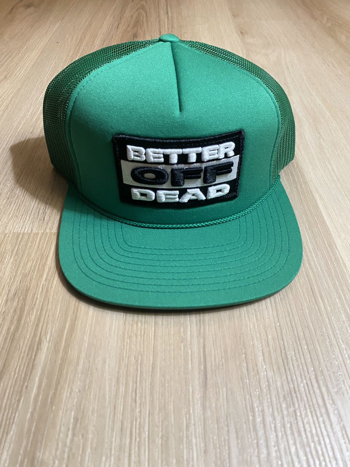 Flatbush Zombies FLATBUSH ZOMBIES BETTER OFF DEAD PATCHED TRUCKER CAP Size ONE SIZE - 7 Thumbnail