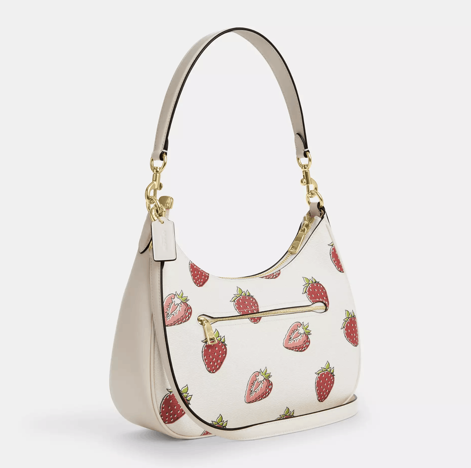 Coach NWT COACH Teri Hobo Bag With Strawberry Print CAL67 Size ONE SIZE - 12 Thumbnail