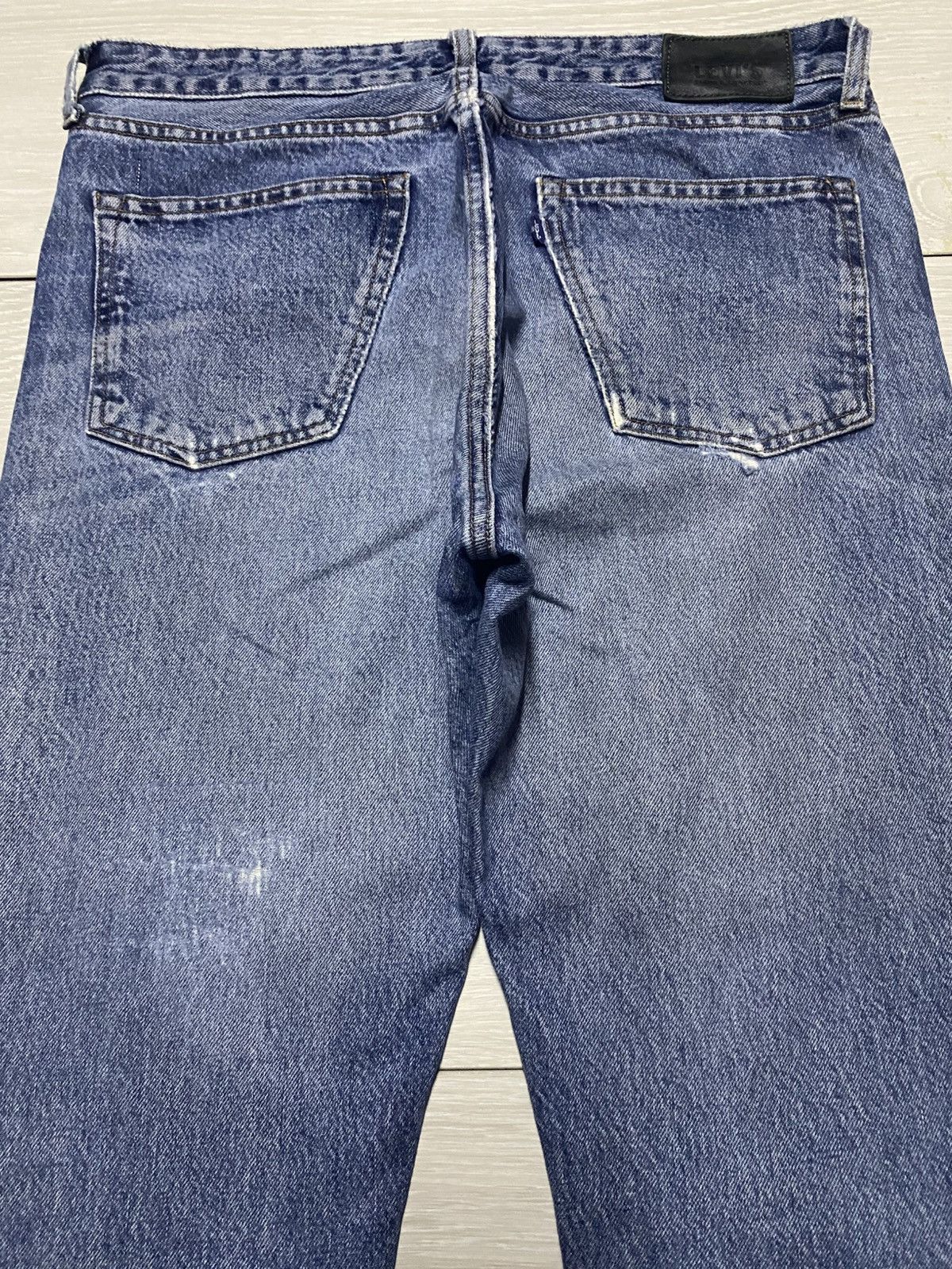 Levi's Made & Crafted Vintage Levis Made & Craft Distressed Tack Slim Jeans Size US 34 / EU 50 - 4 Thumbnail