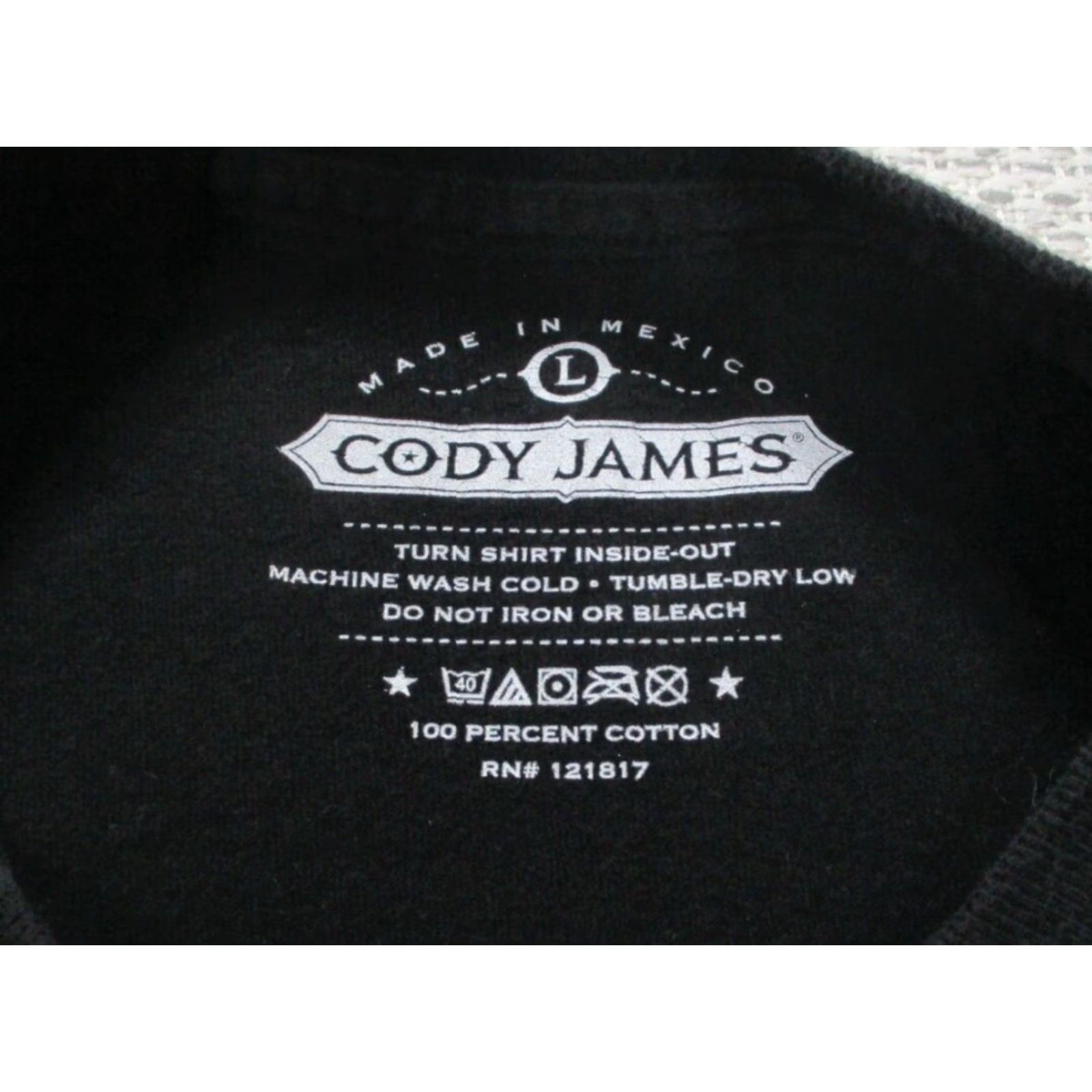 Cody James Cody James Tee Shirt Mens Large All Strapped In & Ready To Ride Graphic Size US L / EU 52-54 / 3 - 5 Thumbnail